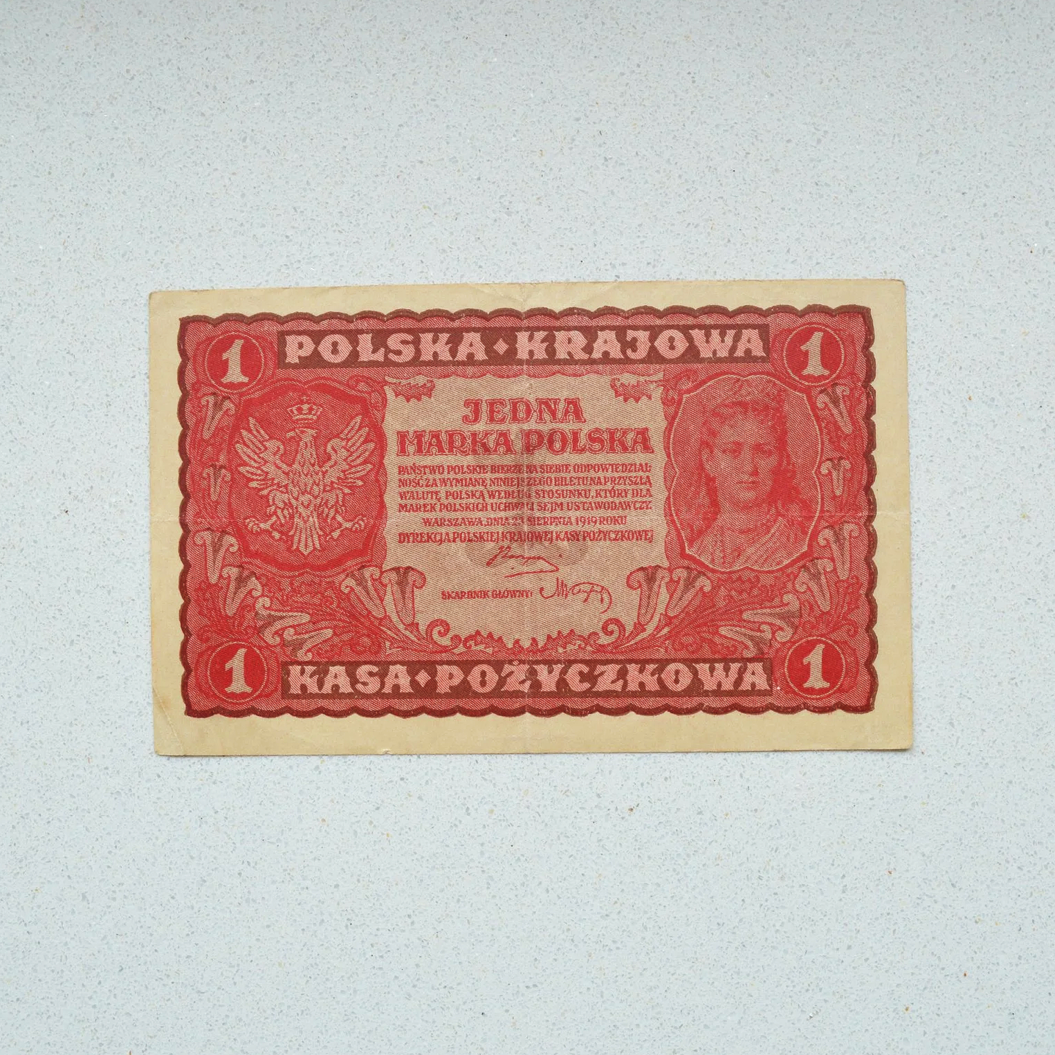 Poland 1919 Mark - EF-40