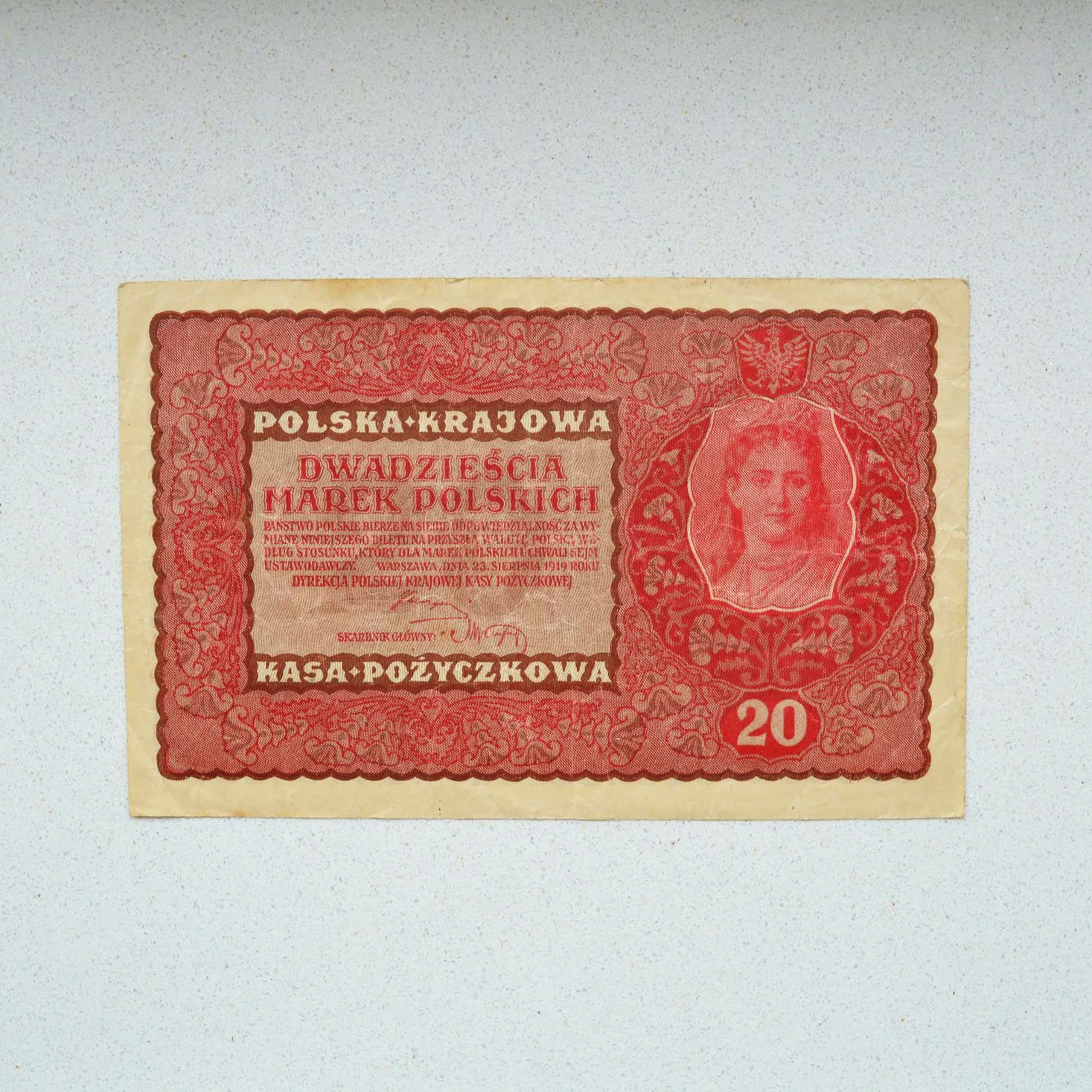 Poland 1919 Mark - VF-25