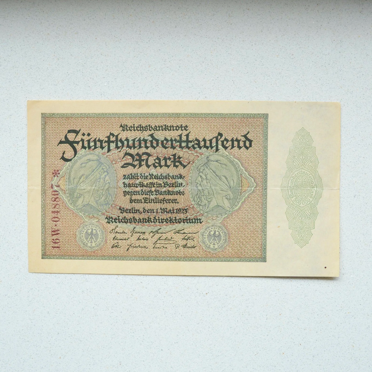 Germany 1923 500 000 Marks - EF-40