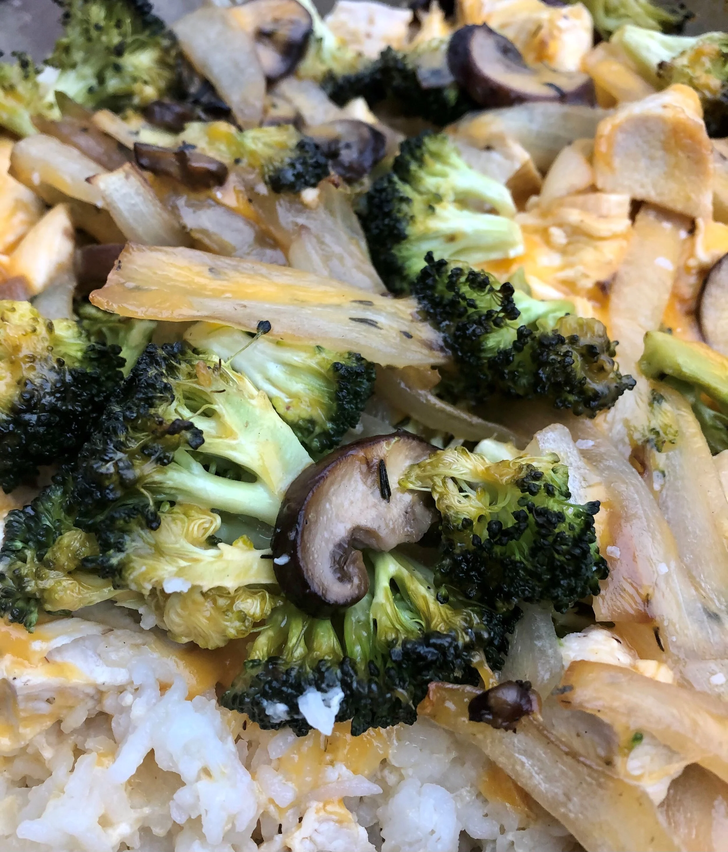 Cheesy Chicken Broccoli Casserole