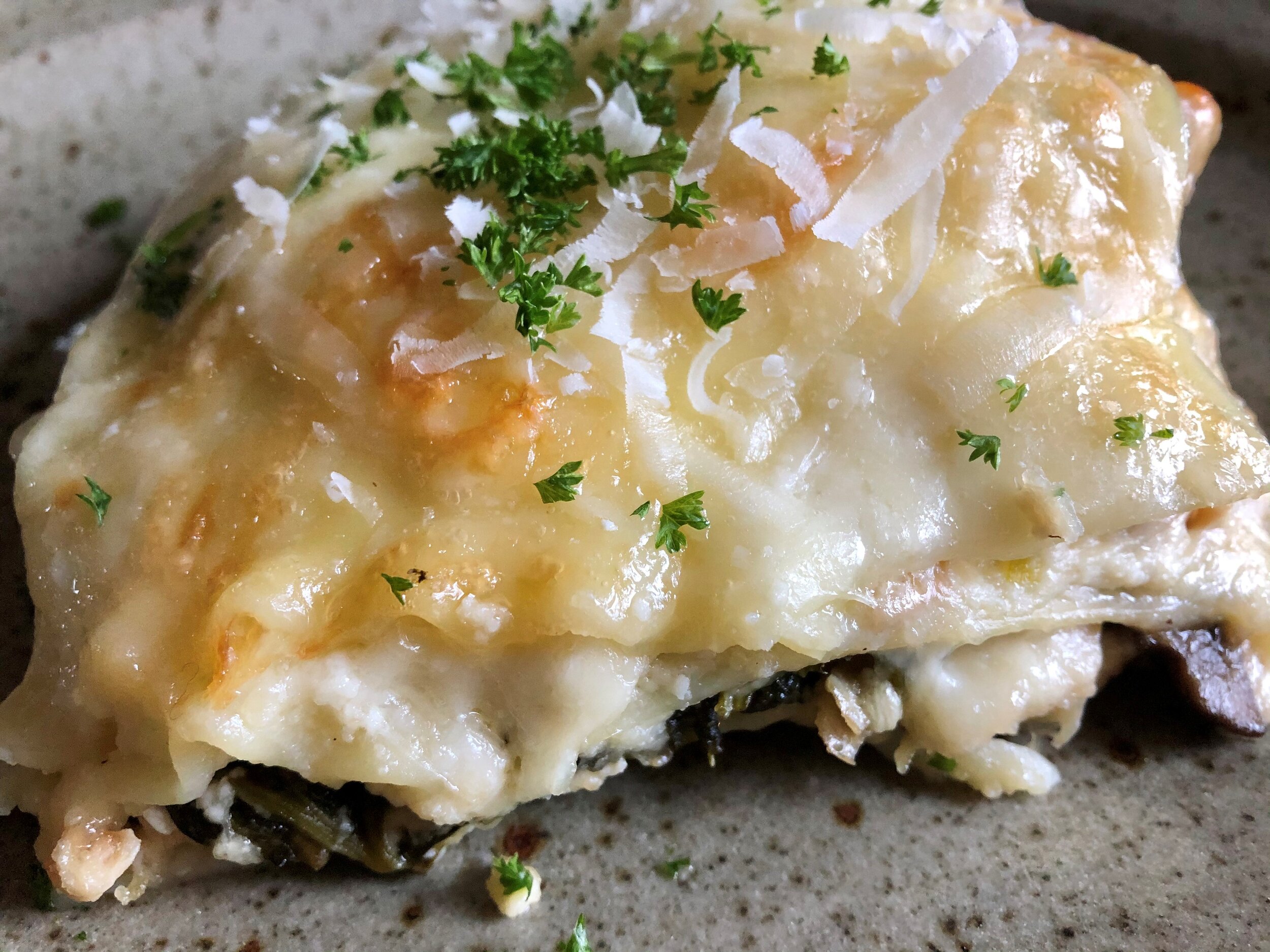 White Chicken Lasagna