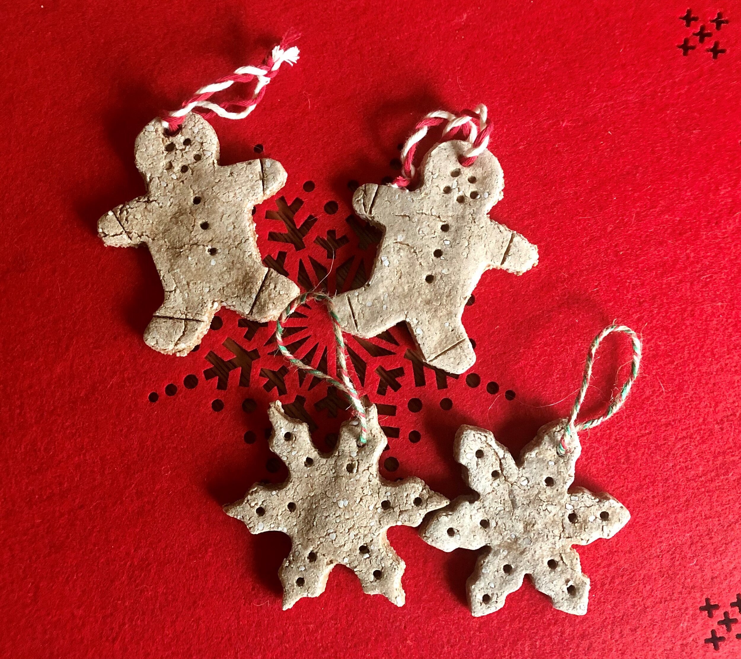 Cinnamon Salt Dough Ornaments