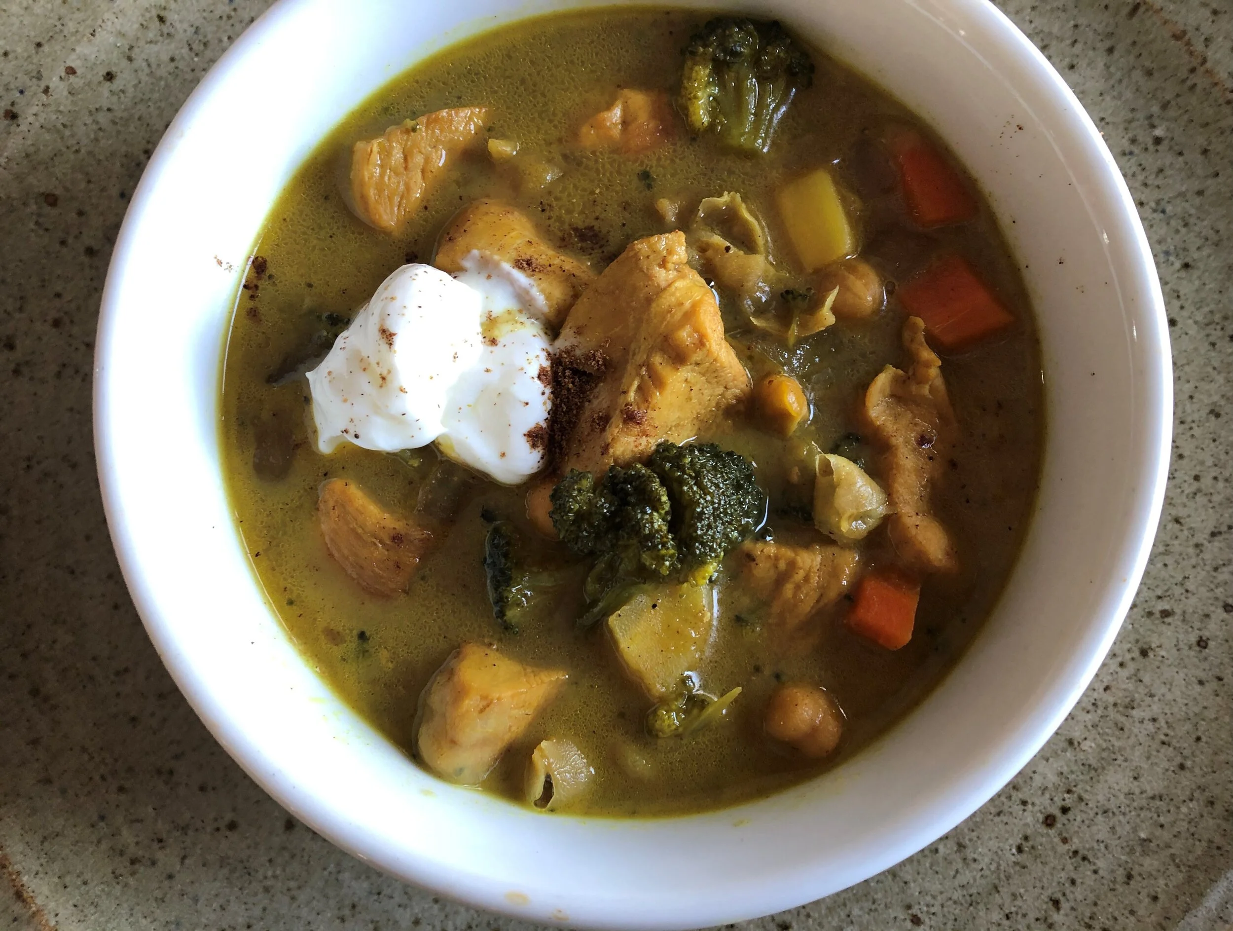Chicken Curry Soup