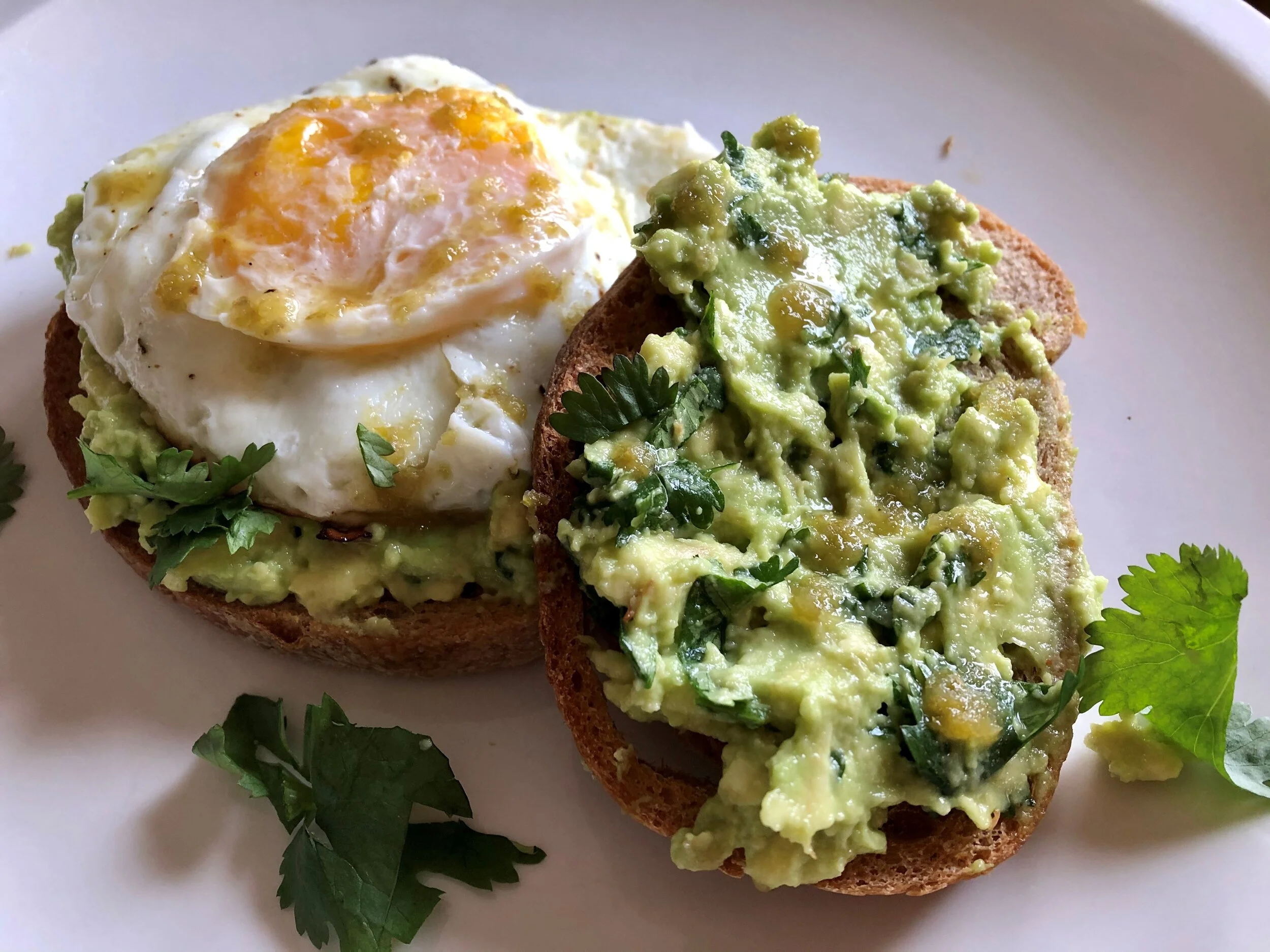 Avocado Toast with Fried Egg