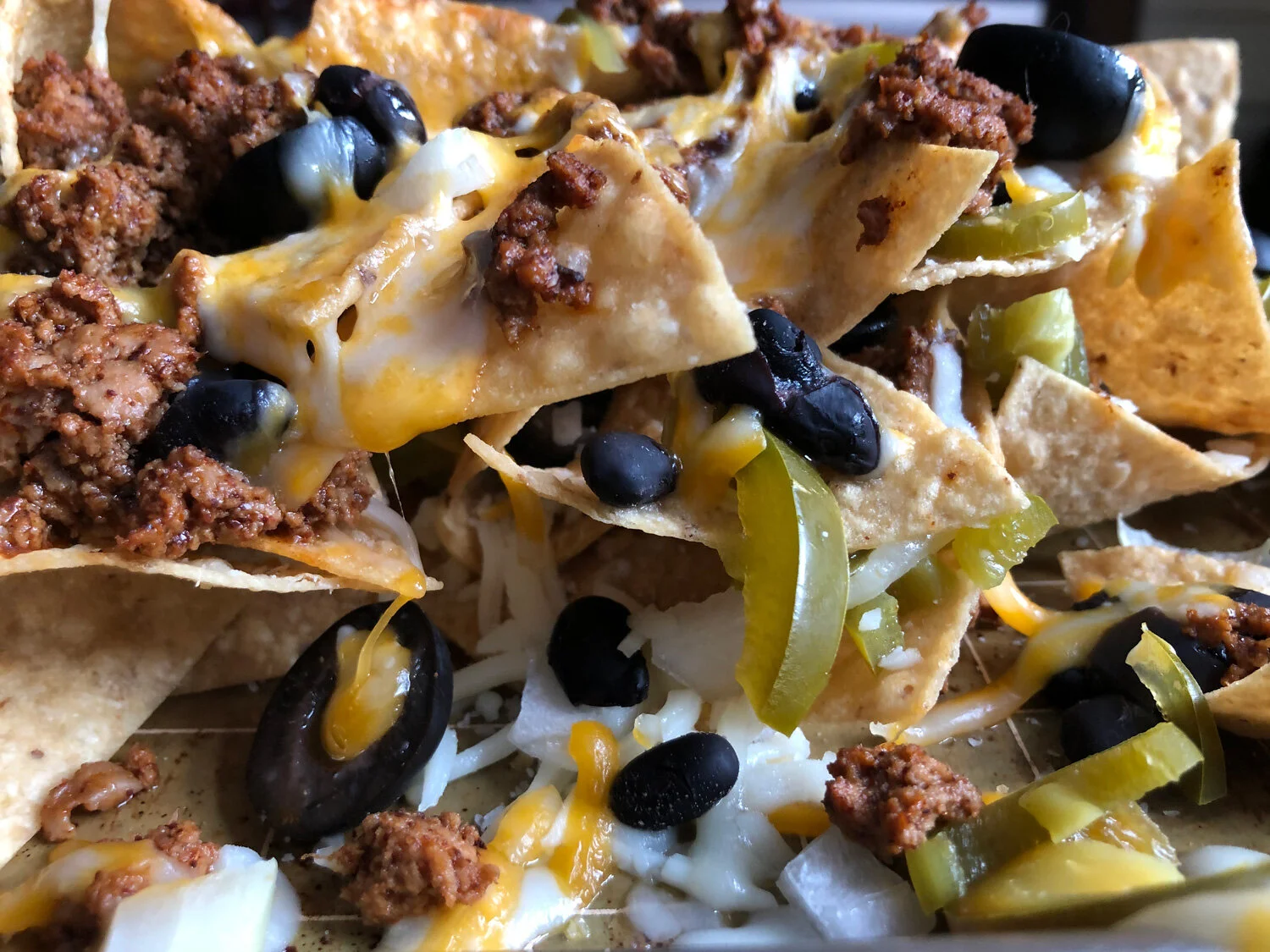 Sheet Pan Turkey Nachos