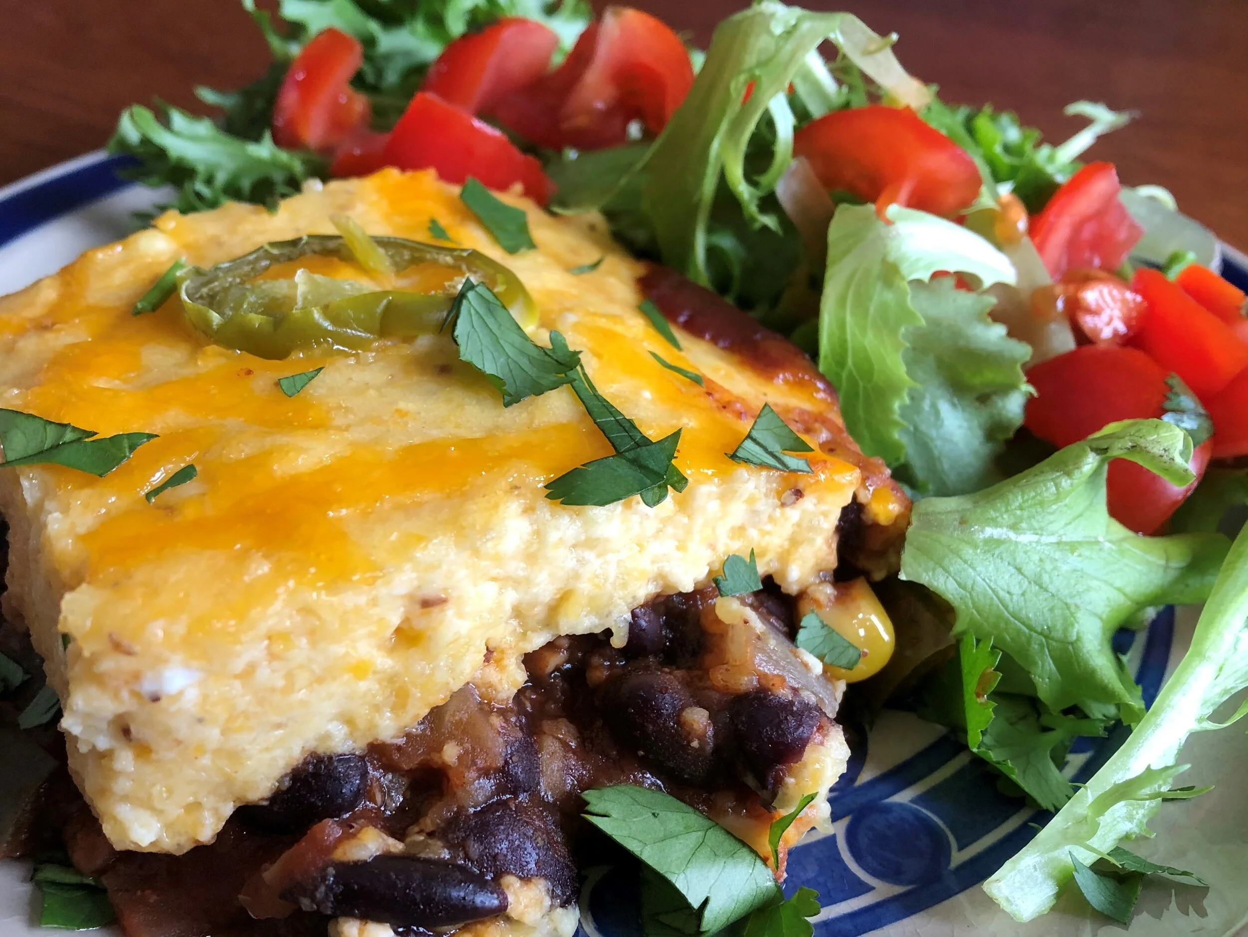Vegetarian Tamale Pie