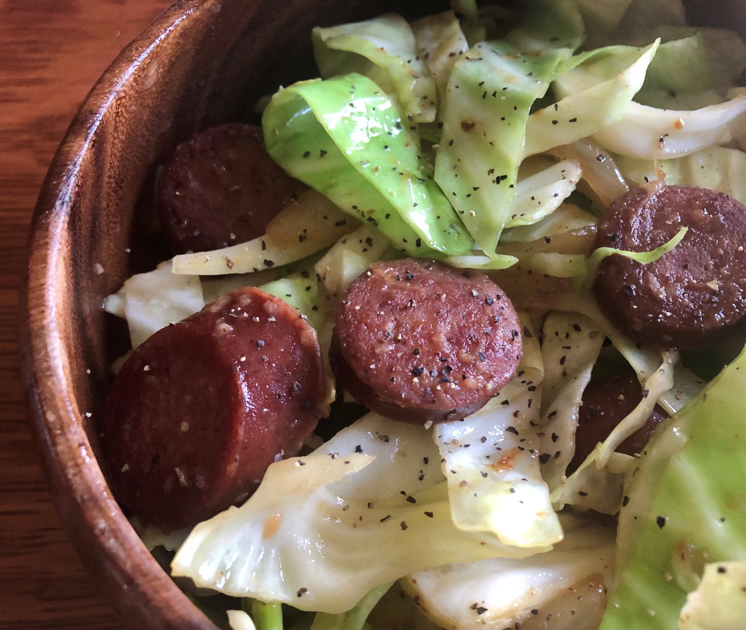 Kielbasa and Cabbage