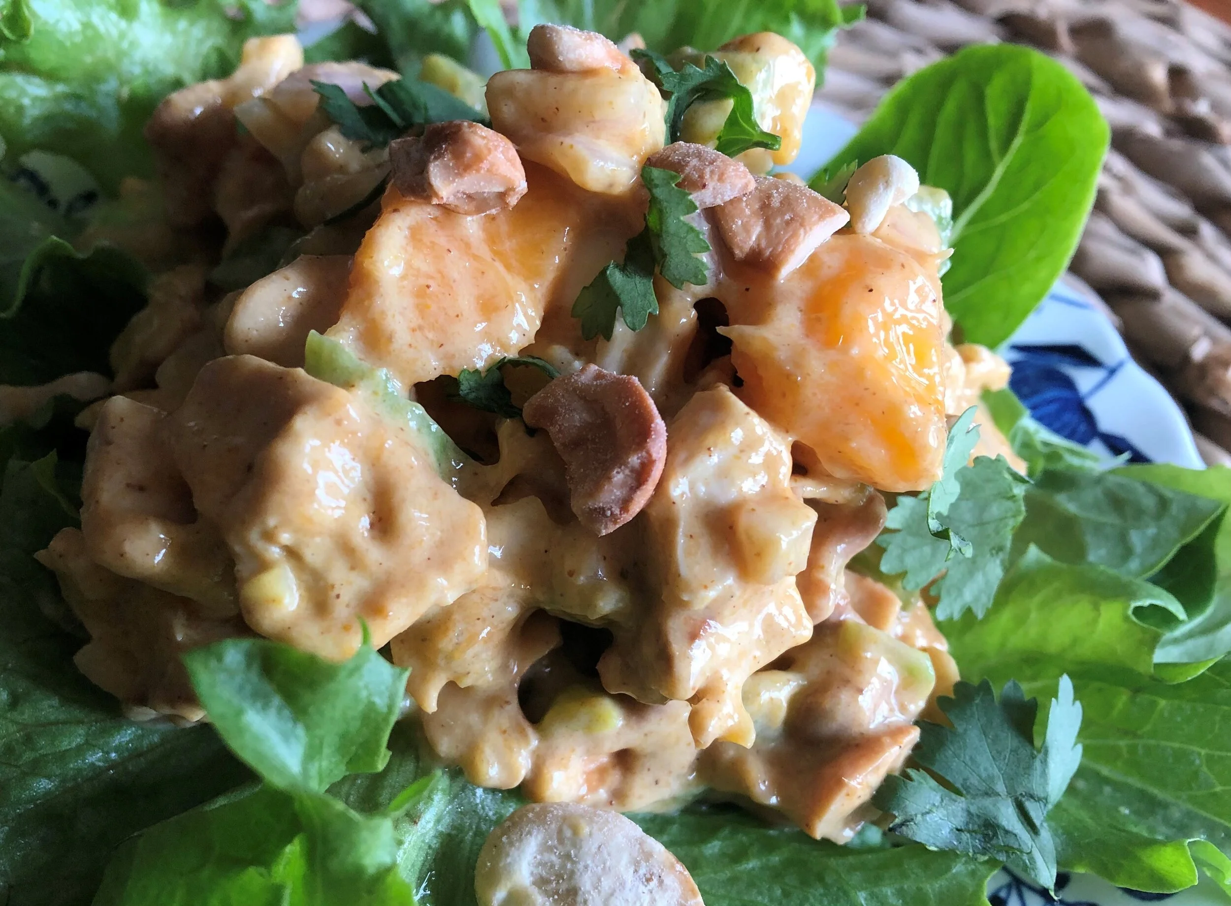 Cashew Curry Chicken Salad