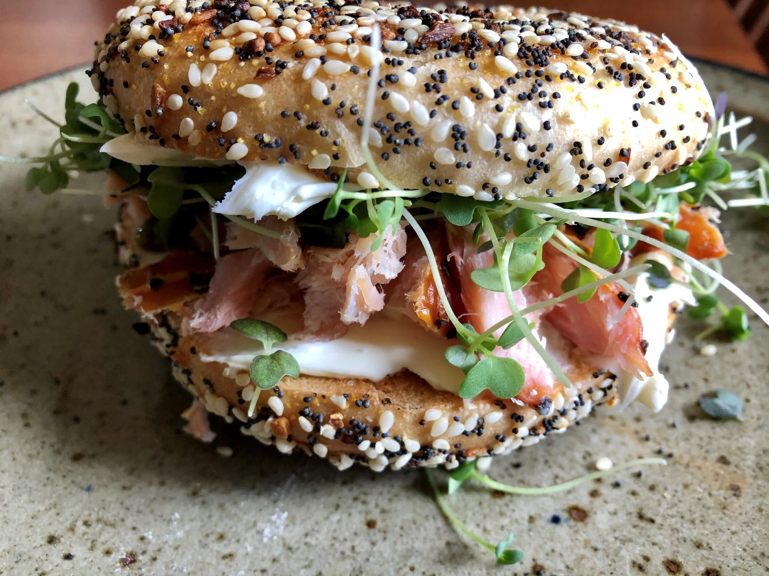 Smoked Salmon Bagel