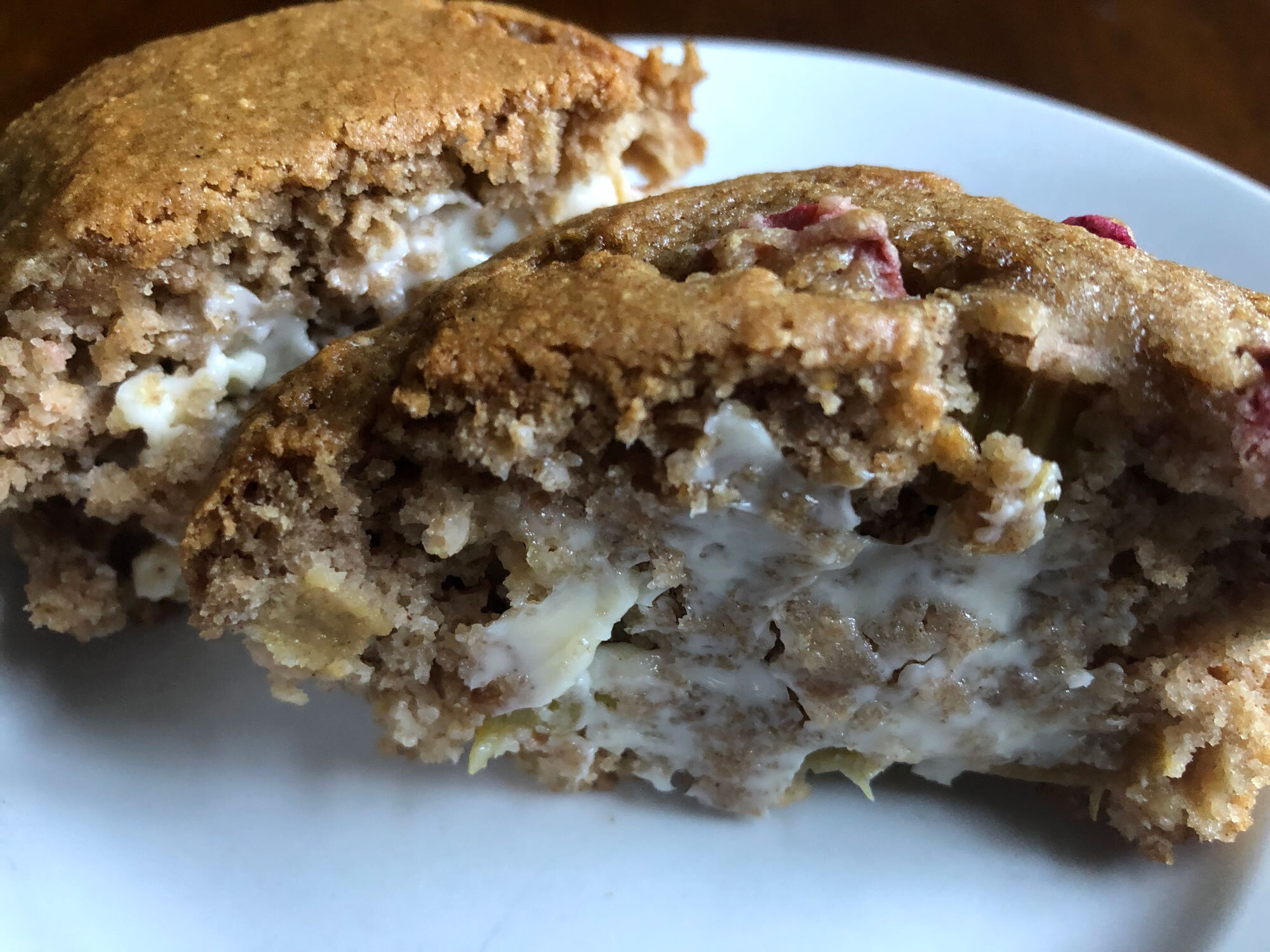 Gluten-Free Rhubarb Muffins