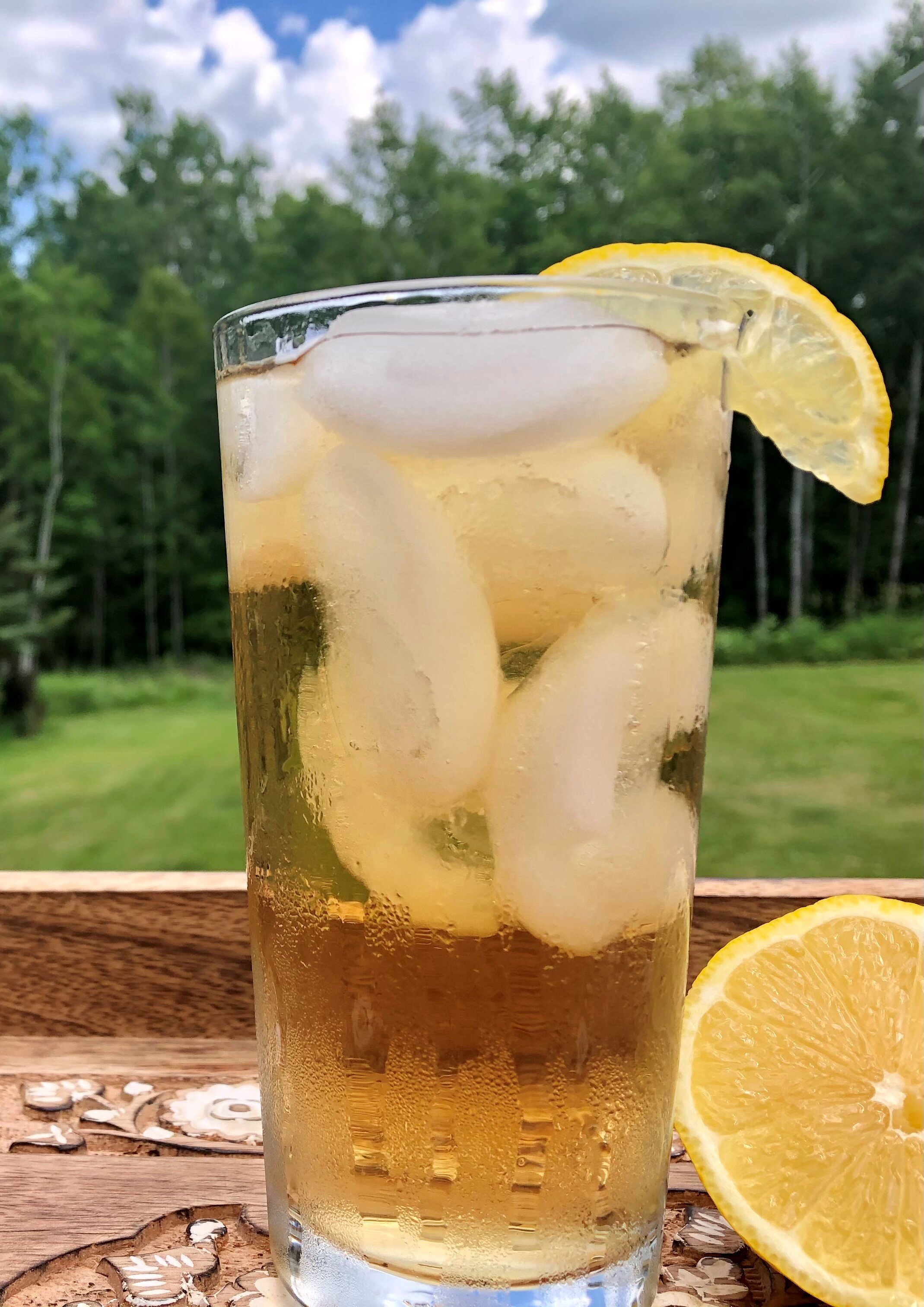 Cold Brewed Early Grey Iced Tea