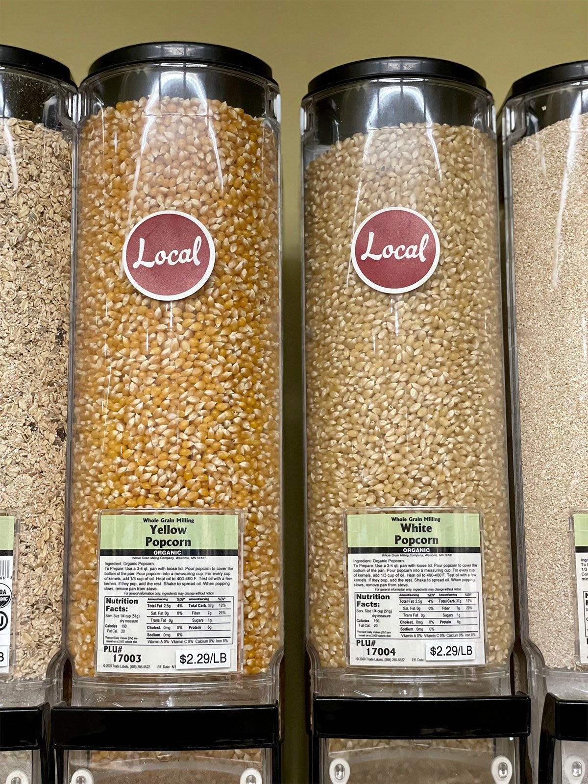   Did you know that the popcorn kernels in the bulk section at People’s Food Co-op-Rochester are from Whole Grain Milling Company in Welcome, MN? These kernels are so fresh and make excellent popcorn!  