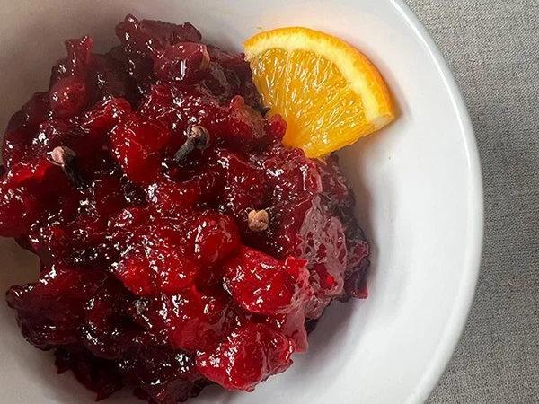 Cranberry with Orange and Cloves
