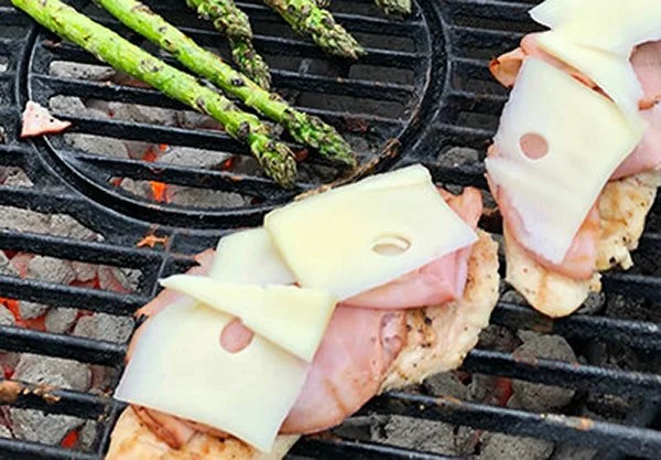 Grilled Chicken Cordon Bleu Sandwich