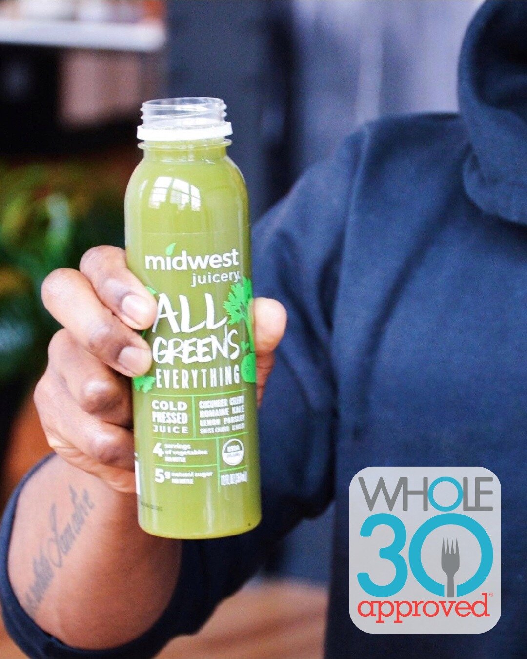 New to People's Food Co-op!!! Midwest Juicery is produced in Michigan and has 40% less sugar than other pressed juices. Stop into either location and pick one up today!