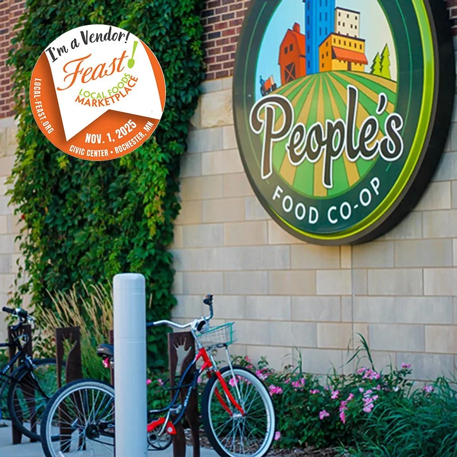 🍎✨ Visit People’s Food Co-op at the FEAST! Local Foods Marketplace and sample some of your new Thanksgiving favorites! We’ll be serving up Sunrise Cider, Co-op’s Own™ Pumpkin Quickbread, Cranberry Orange Quickbread, and our d