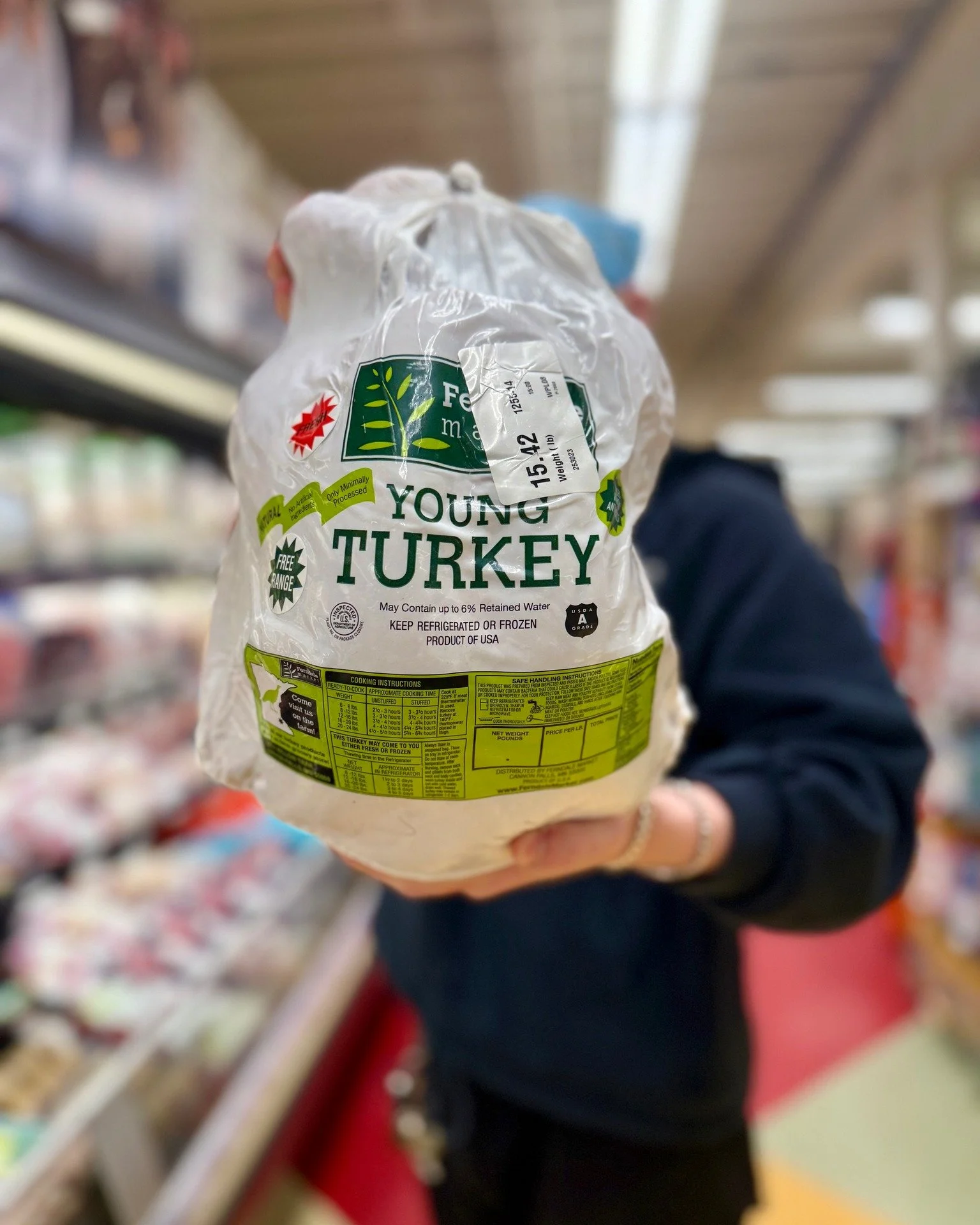 Fresh local turkeys are here! No pre-order needed, swing by and grab your Ferndale Market turkey while supplies last. Available at both locations!