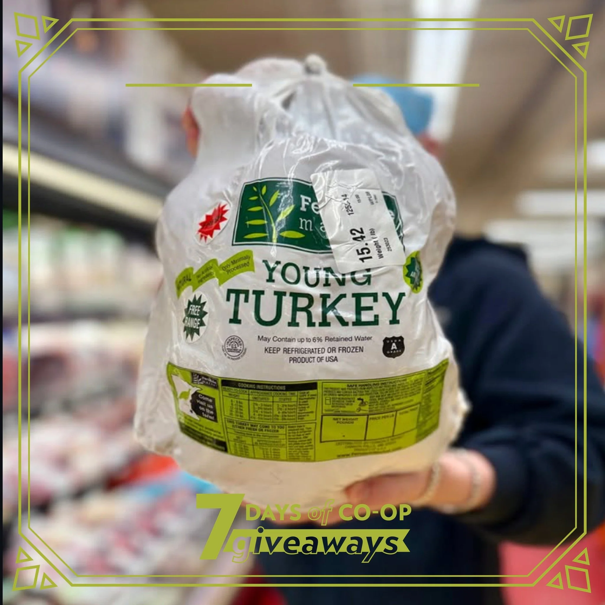 Day Six is all about the holiday centerpiece 🦃✨
We&rsquo;re giving away a Ferndale Market turkey! Perfect for gathering around the table and sharing a memorable meal with friends and family. A classic holiday favorite to make your celebration even m