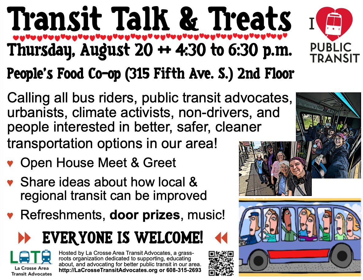 Transit Talk & Treats | La Crosse