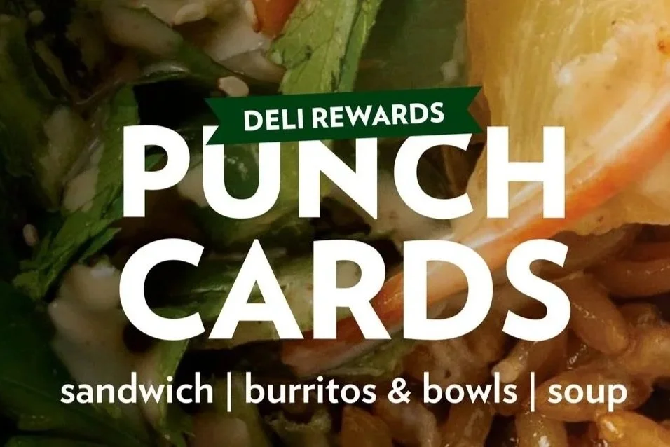 NEW! Deli Punch Cards