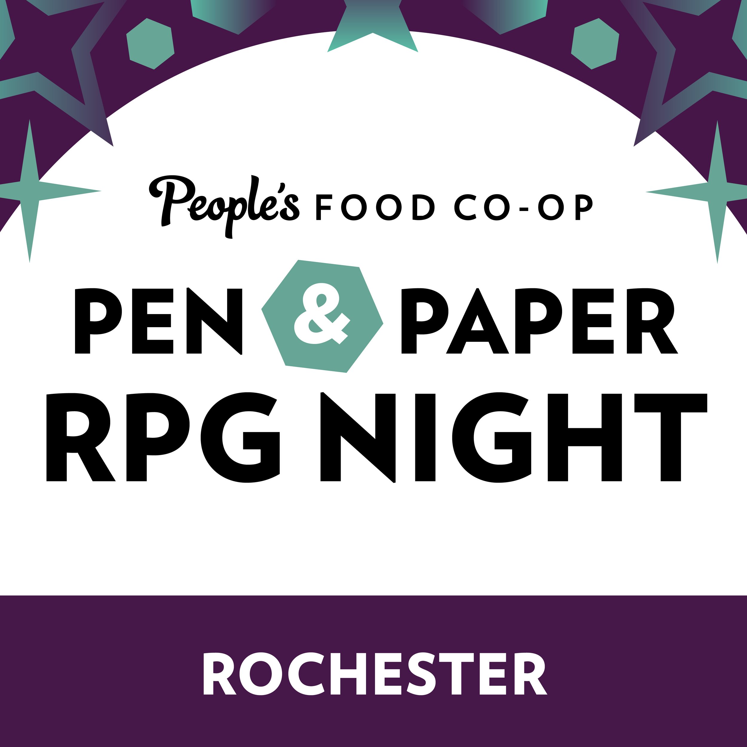 Pen &amp; Paper RPG Night | Rochester