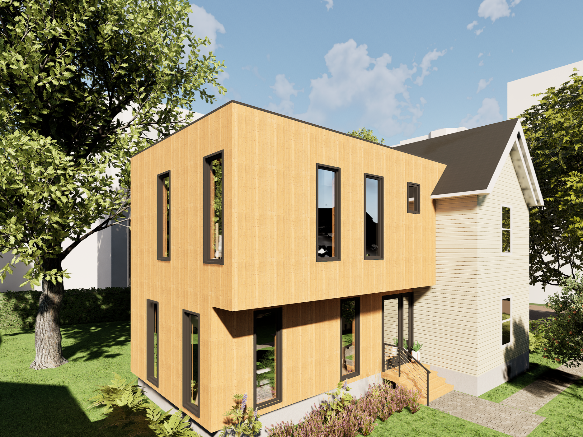 historic + modern . under construction