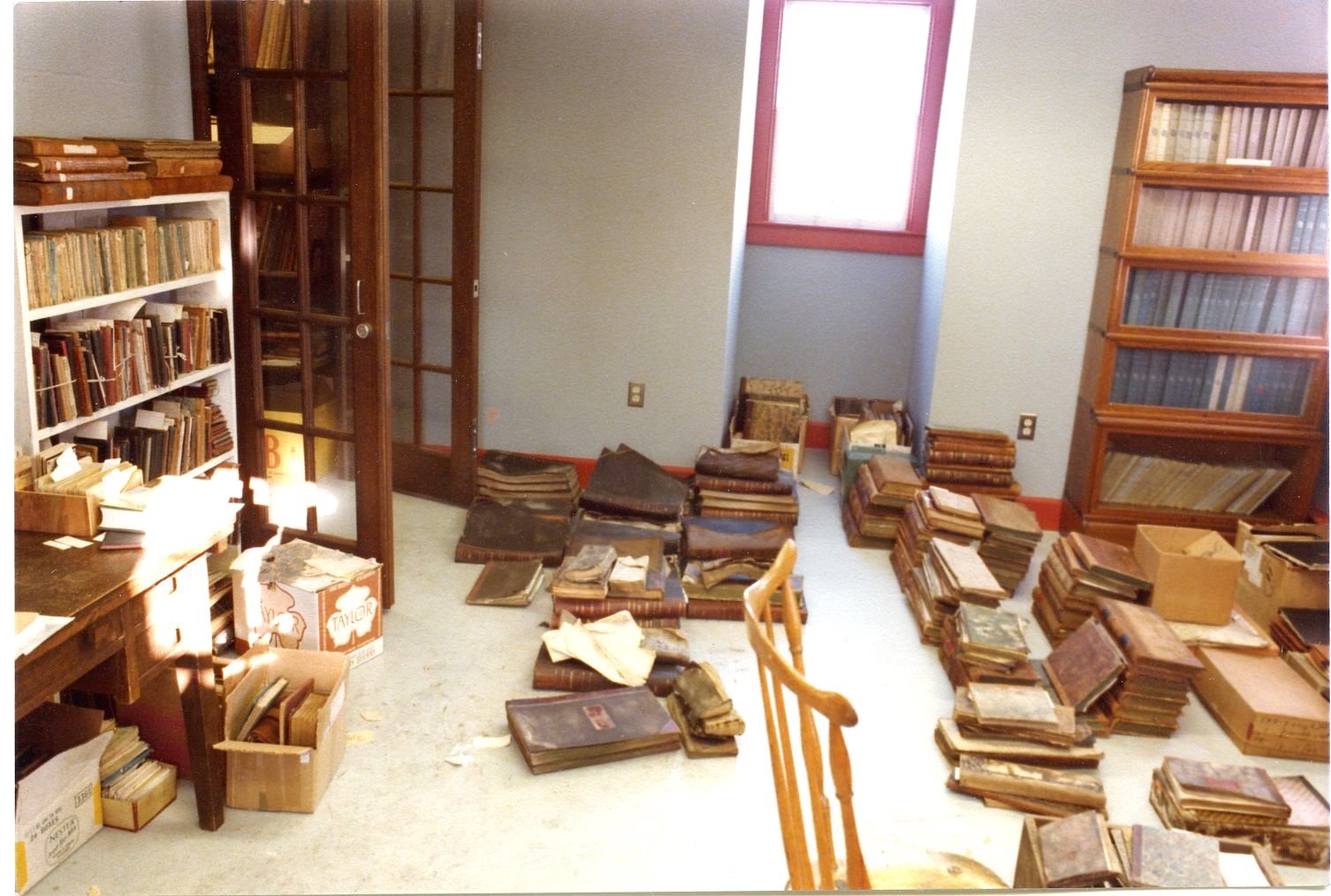 SSRC Library Workroom, 1978