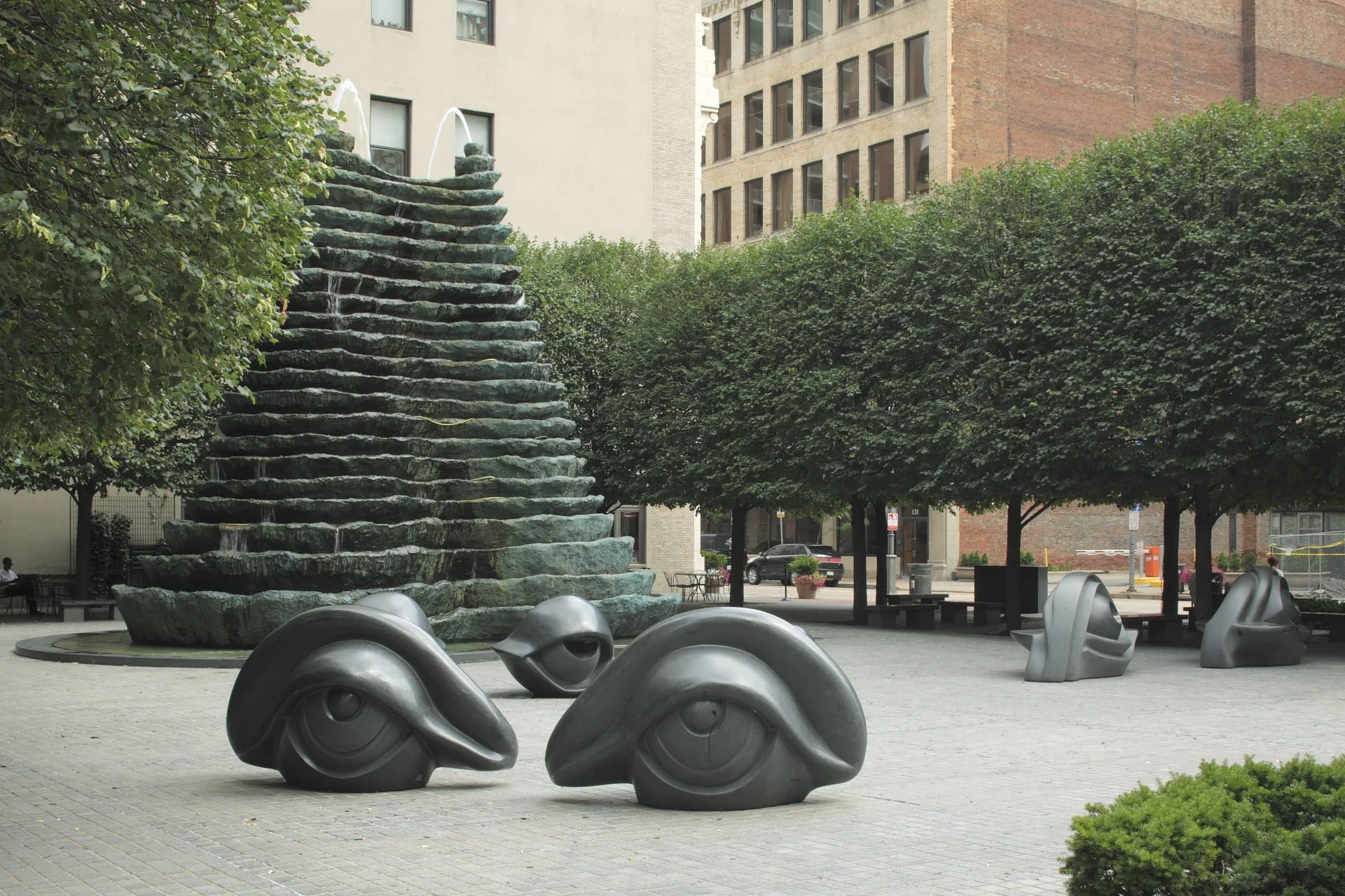 Agnes R. Katz Plaza, Pittsburgh, PA, 2013. 