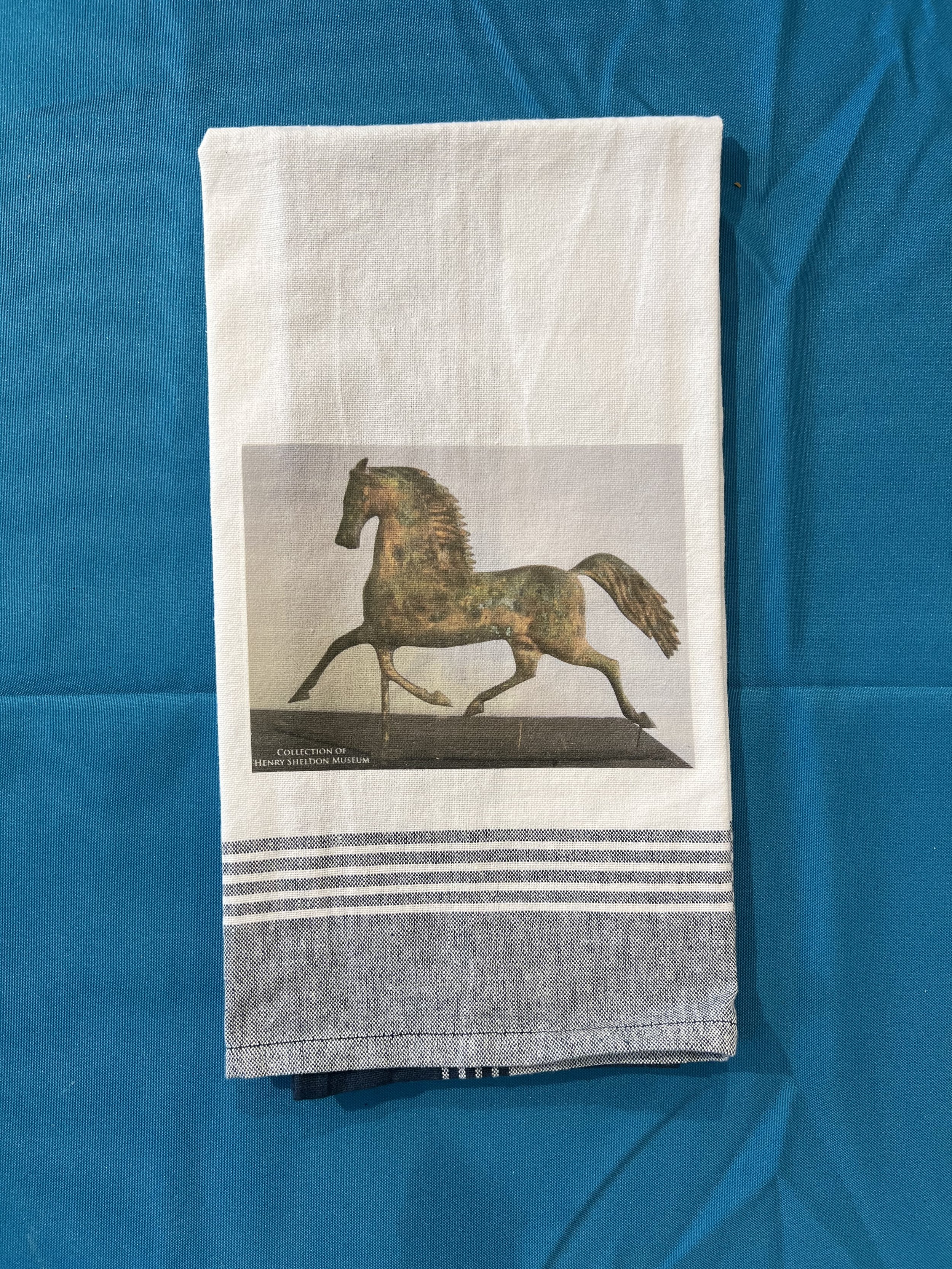"Black Hawk" Weathervane Dish Towel