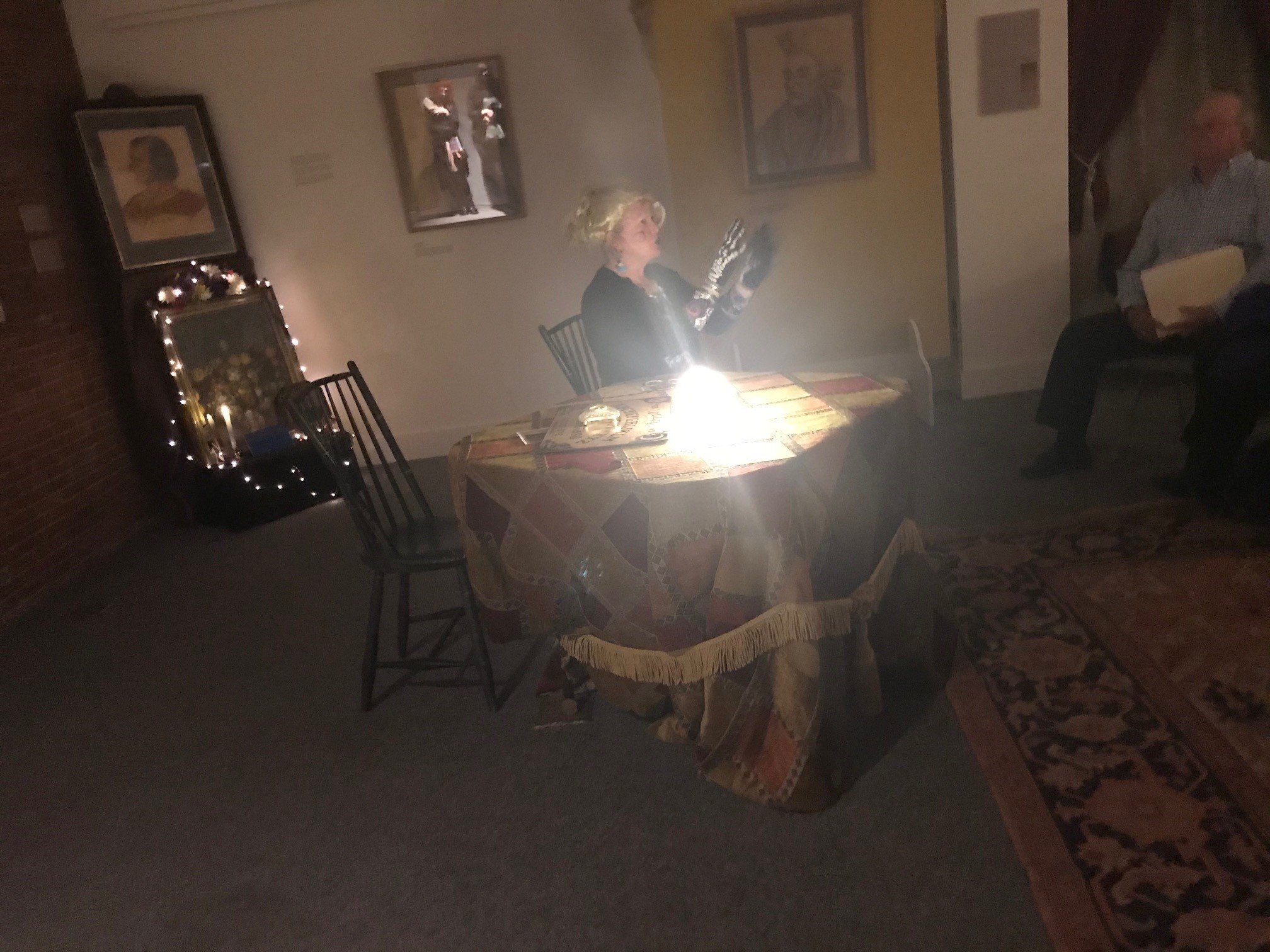 Ghost story telling - Spooky Night at the Museum - 2019