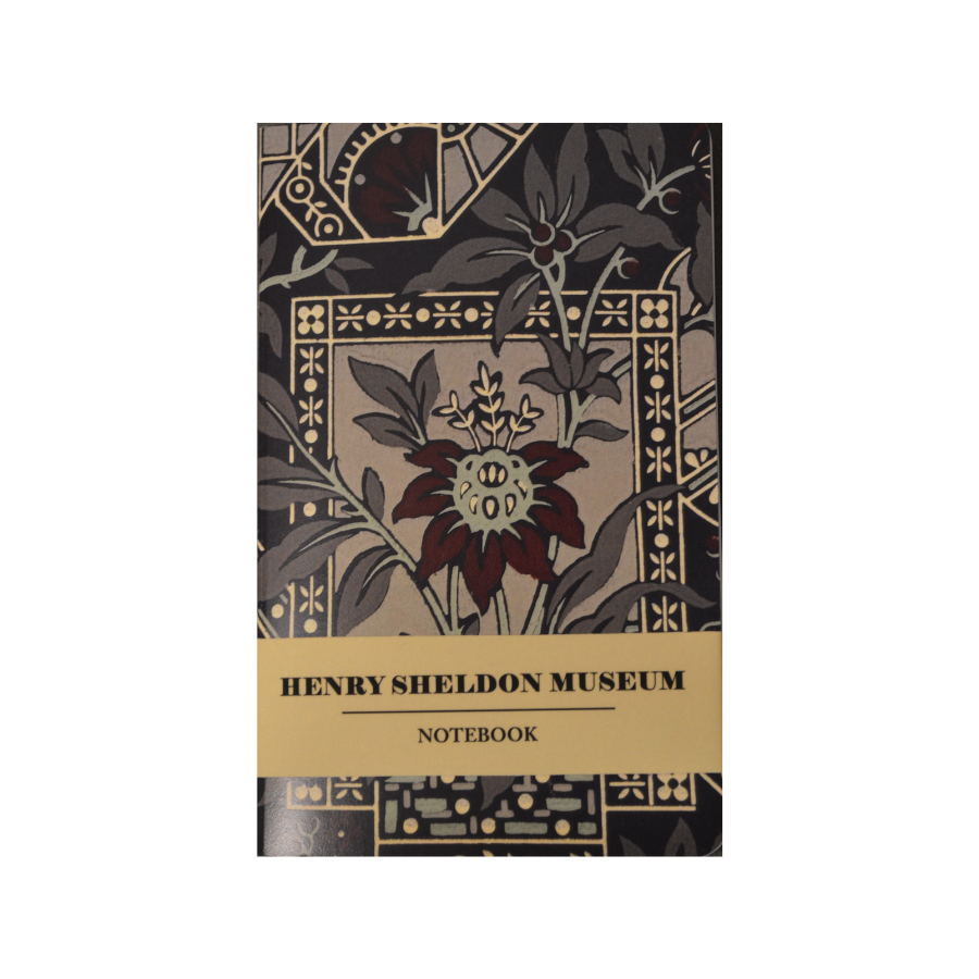 Mini Notebook - Flowers and Leaves Wallpaper design