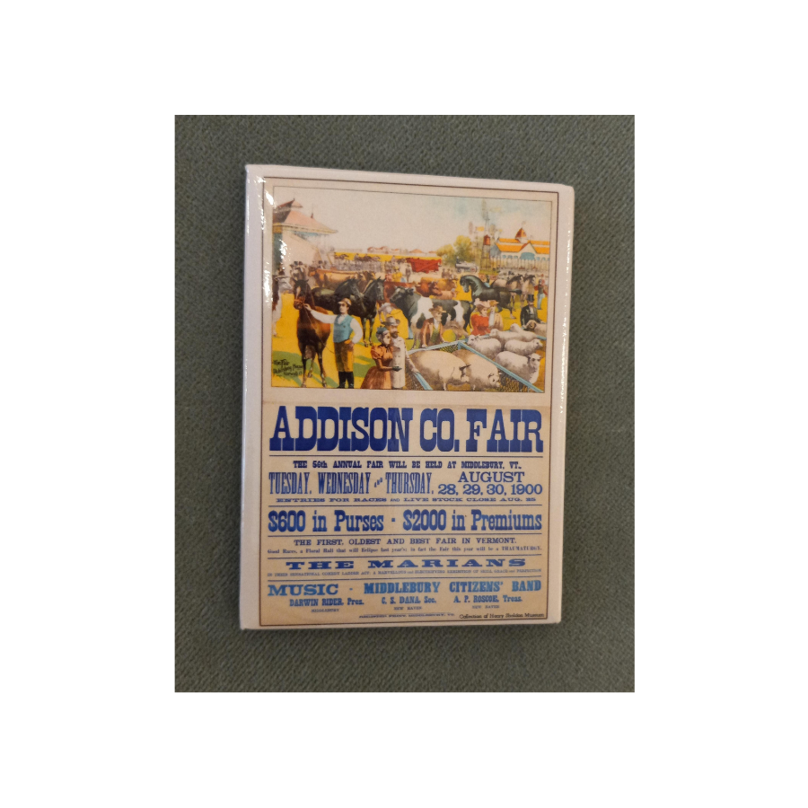 Magnet - Fifty Sixth Addison County Fair Poster, 1900