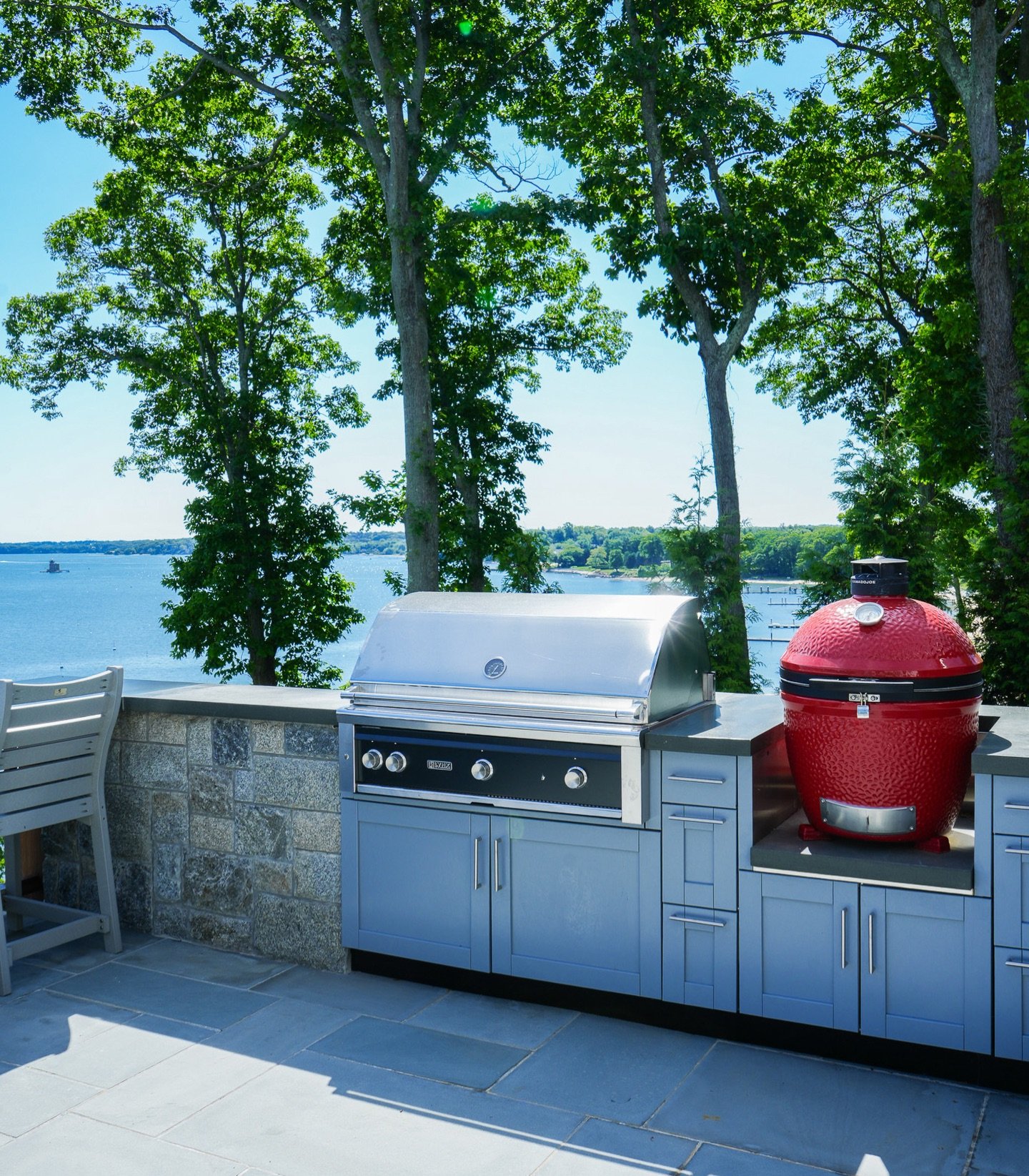 Up next on project reveals, we&rsquo;ll be jumping into this Lloyd Harbor outdoor kitchen! 🌊