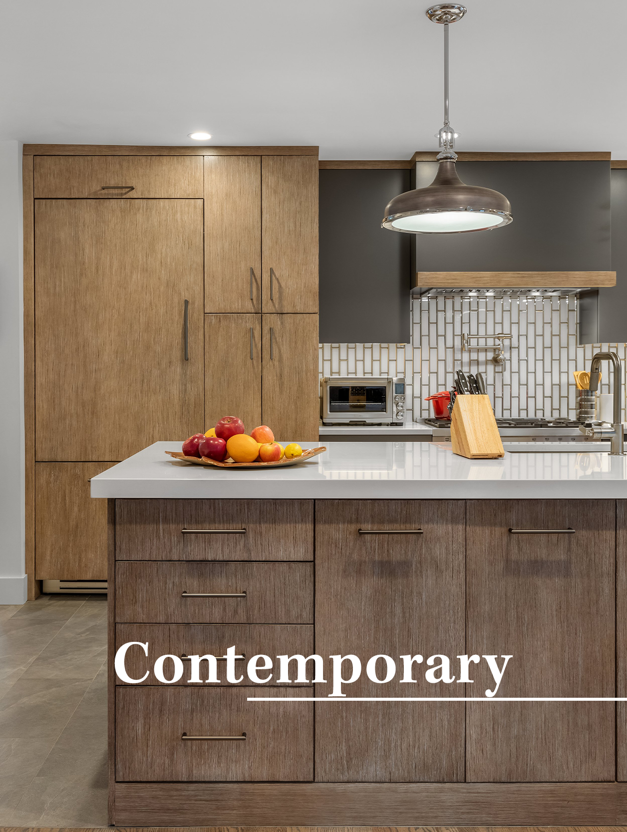 Contemporary Kitchen Remodel by Coastal Cabinet Works, Inc. project photo