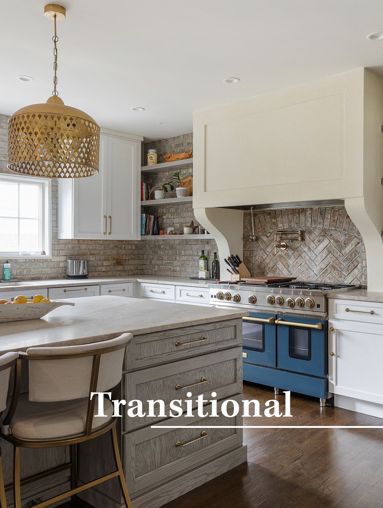 Transitional Kitchen Remodel by Coastal Cabinet Works, Inc. project photo