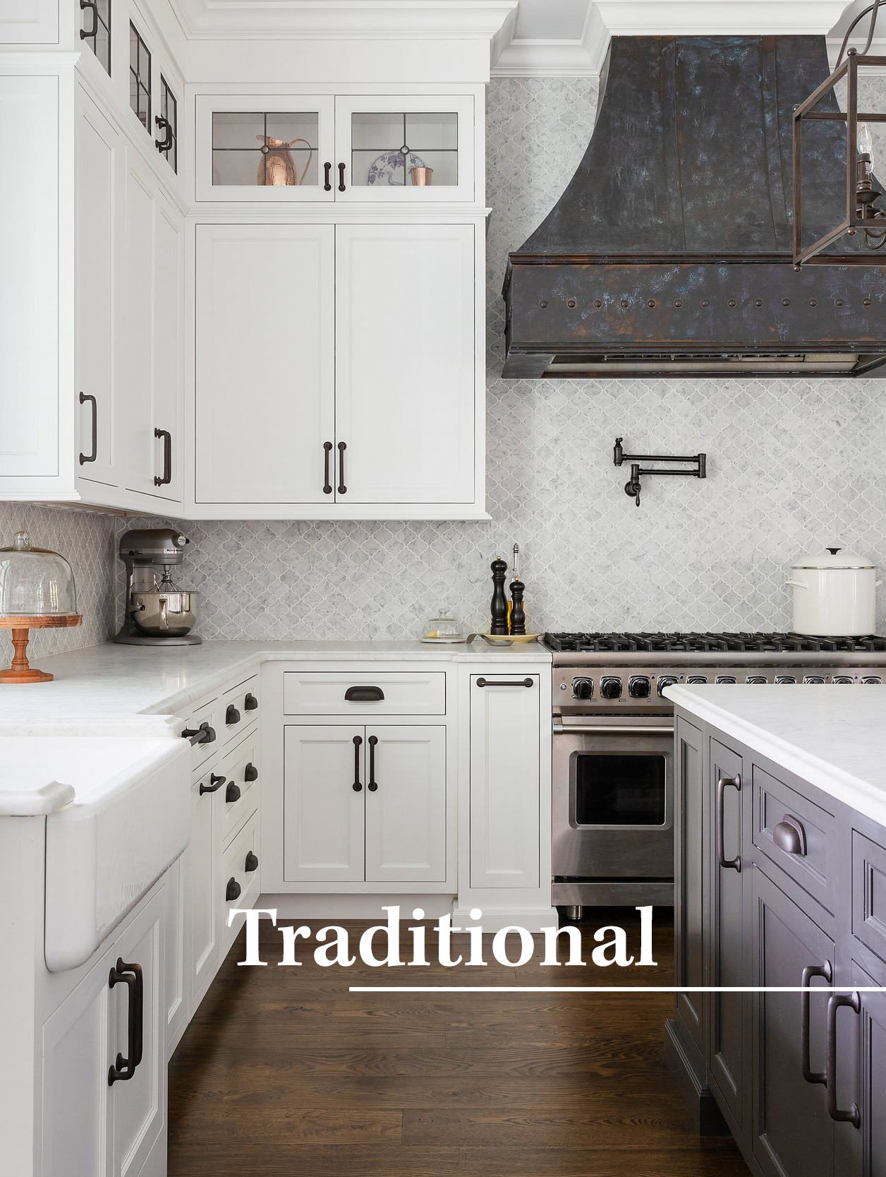 Traditional Kitchen Remodel by Coastal Cabinet Works, Inc. project photo