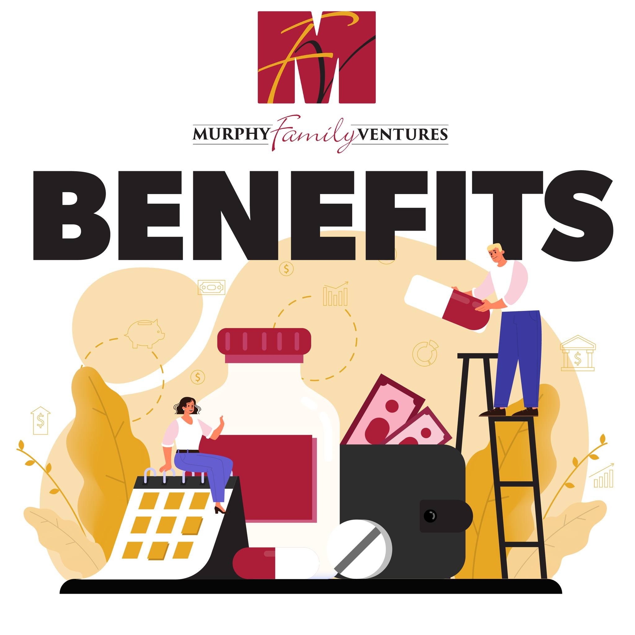 Today, on Life Insurance Day, let's take a moment to appreciate the protection that it offers you and your family. There are many benefits of working at Murphy Family Ventures: access to a 24/7 online medical service and a comprehensive benefits pack