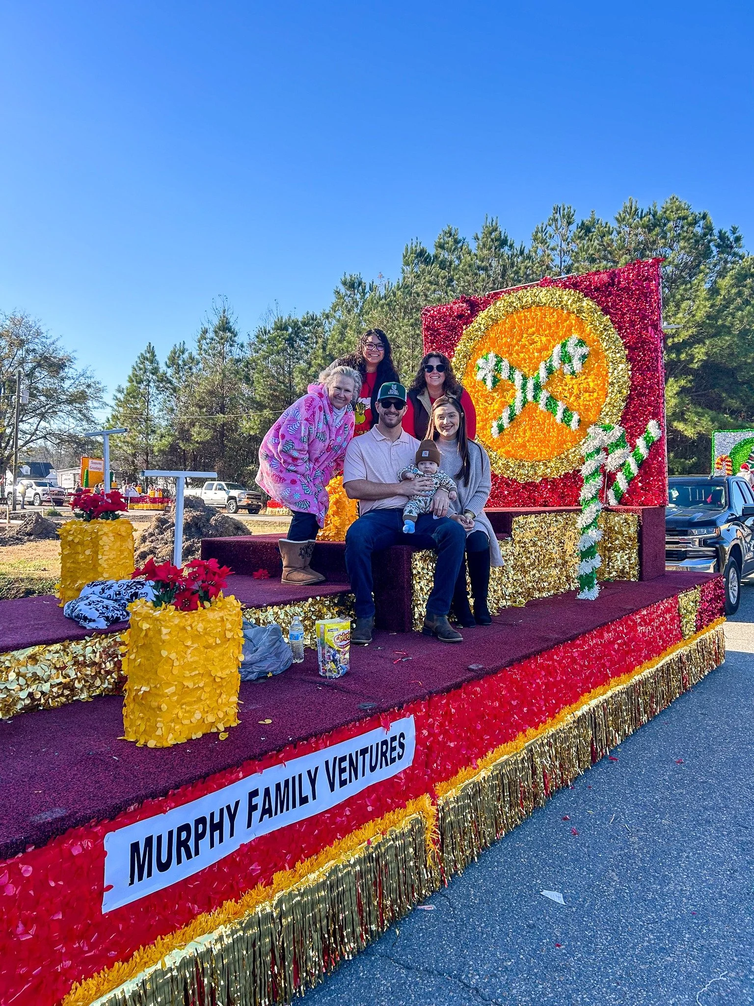 We loved being part of the Wallace Christmas Parade this year! 🎅🎄 A big thank you to our employees who joined us on the float and helped spread some holiday cheer (and candy!) to the crowds.

#mfv #murphyfamilyventures #ncchristmas