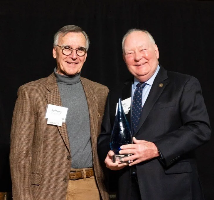Congratulations to Williams D. Brisson for receiving the 2026 Lifetime Achievement Award, sponsored by Murphy Family Ventures. 

The award was presented by Jeff Turner at this year&rsquo;s Ag Partnership Farm Show Dinner and was accepted by Senator B