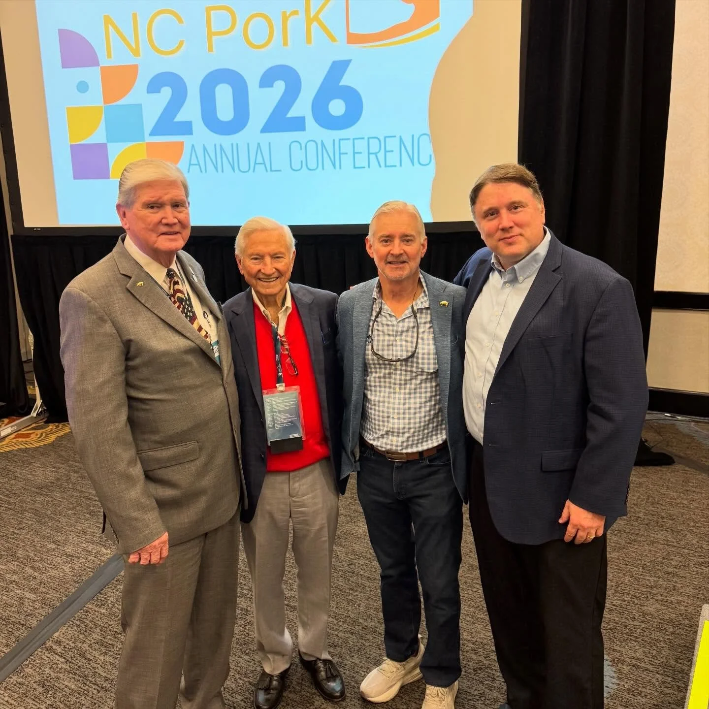Congratulations to Dr. Mary Battrell for receiving the W.W. Shay Award for Industry Distinction at the NC Pork Council 2026 Annual Awards. She is the Director of Veterinary Services for Murphy Family Ventures and we are so proud of her. This award is