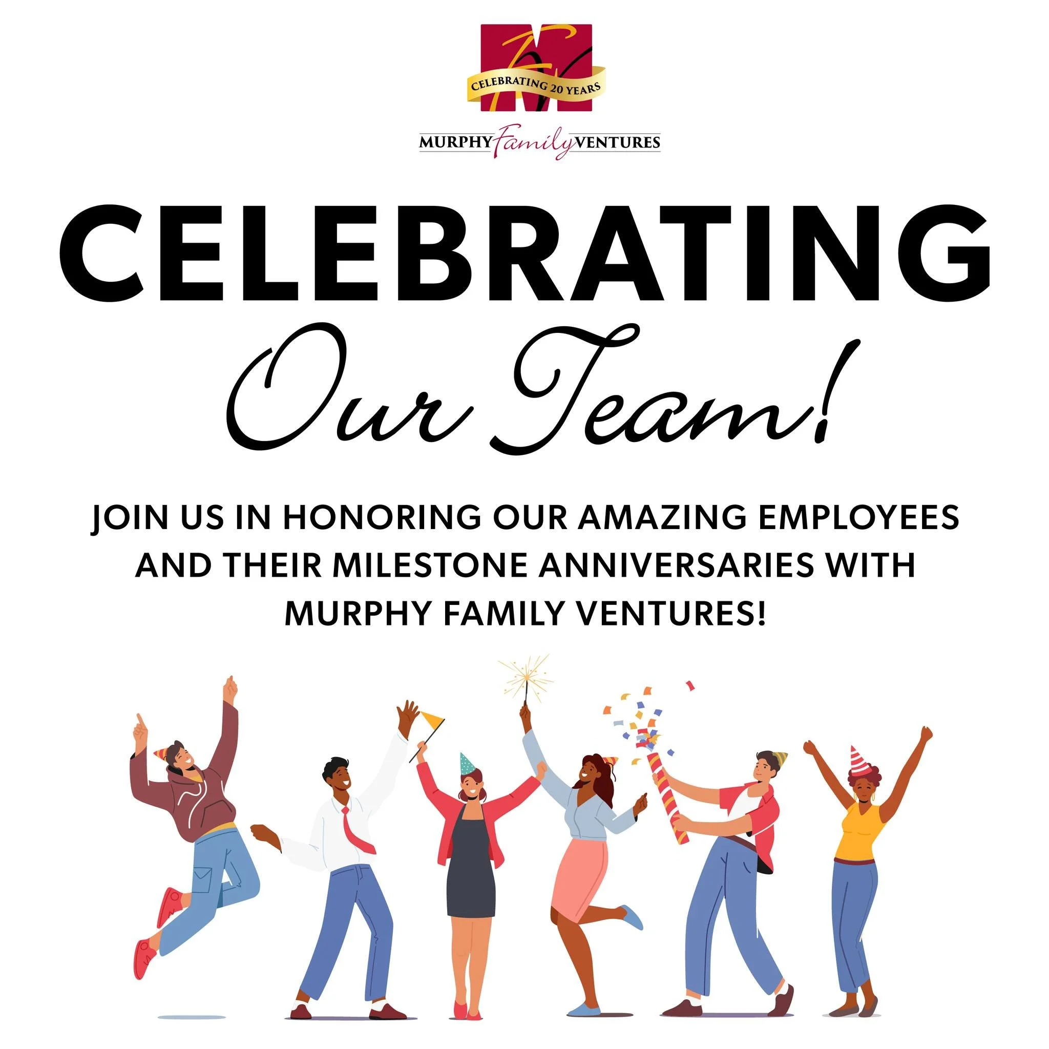 Happy anniversary to all of our employees who celebrated in March! 🎉

🌟 40 YEARS 🌟
 Mark Spearman - MFF Grow/Finish Production

🌟 35 YEARS 🌟
 Tammy Parker- Accounting

🌟 30 YEARS 🌟
Barbara Brandt - Marshall
Jeffery Turner - MFV Administration
