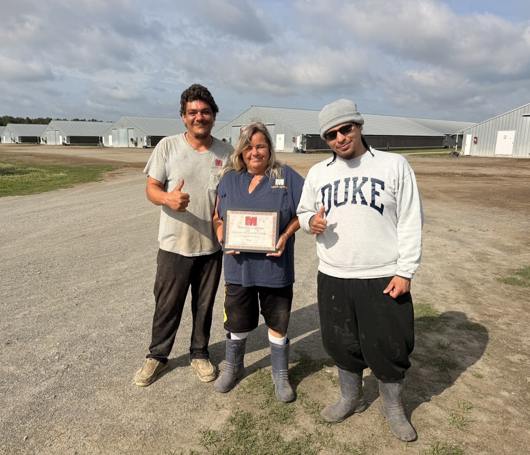 We&rsquo;re proud to recognize the Mako Farm team on their recent 1st place closeout! 👏

Pictured from left to right are Josh Hernandez, Farm Manager Linda Hernandez, and Angel Ordonez.

This achievement reflects the teamwork and consistency that he