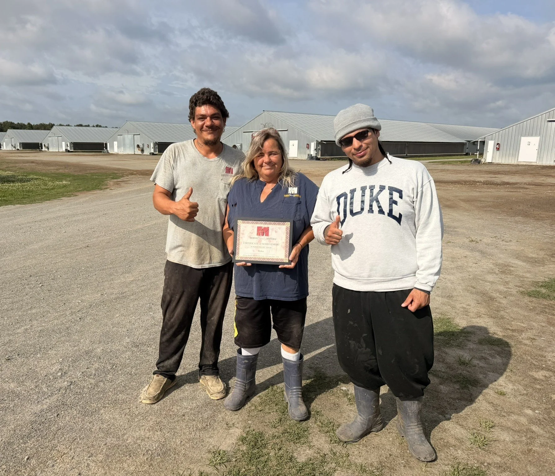 We&rsquo;re proud to recognize the Mako Farm team on their recent 1st place closeout! 👏

Pictured from left to right are Josh Hernandez, Farm Manager Linda Hernandez, and Angel Ordonez.

This achievement reflects the teamwork and consistency that he