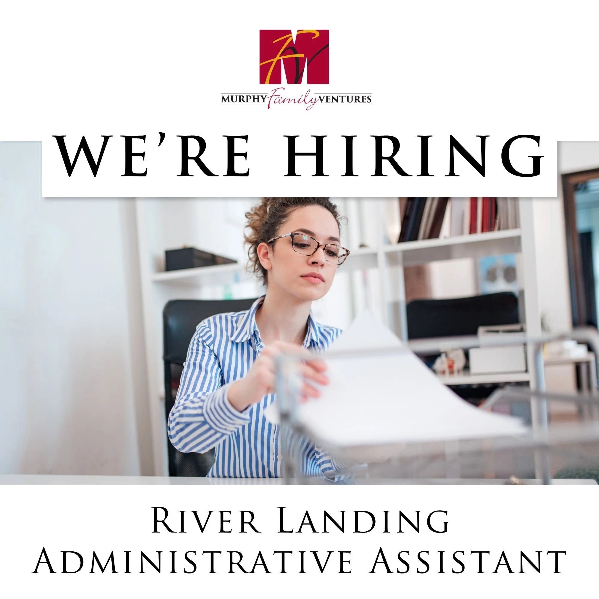 Now Hiring: River Landing Administrative Assistant (Part-Time)

River Landing is looking for a part-time Administrative Assistant to support the daily operations of our Sales and Administration office in Wallace, NC. 

This position is approximately 