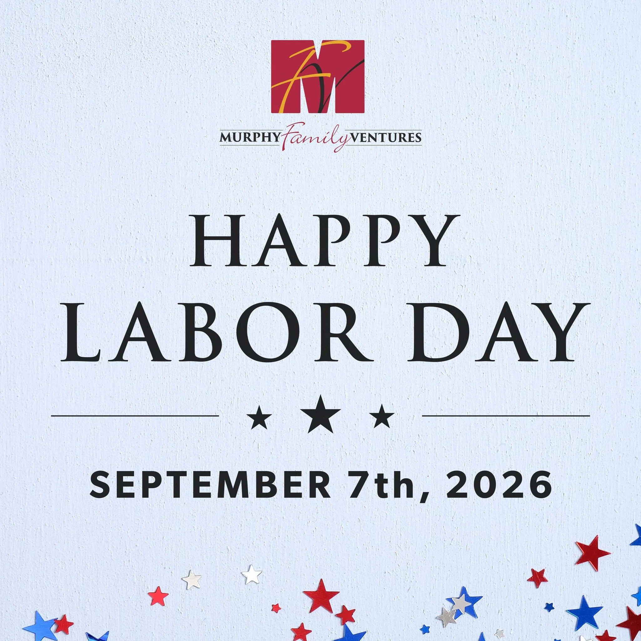 This Labor Day, we recognize the commitment, perseverance, and pride that drive Murphy Family Ventures forward every day.

To our employees, farm families, and partners, thank you for the hard work, knowledge, and dedication you contribute throughout