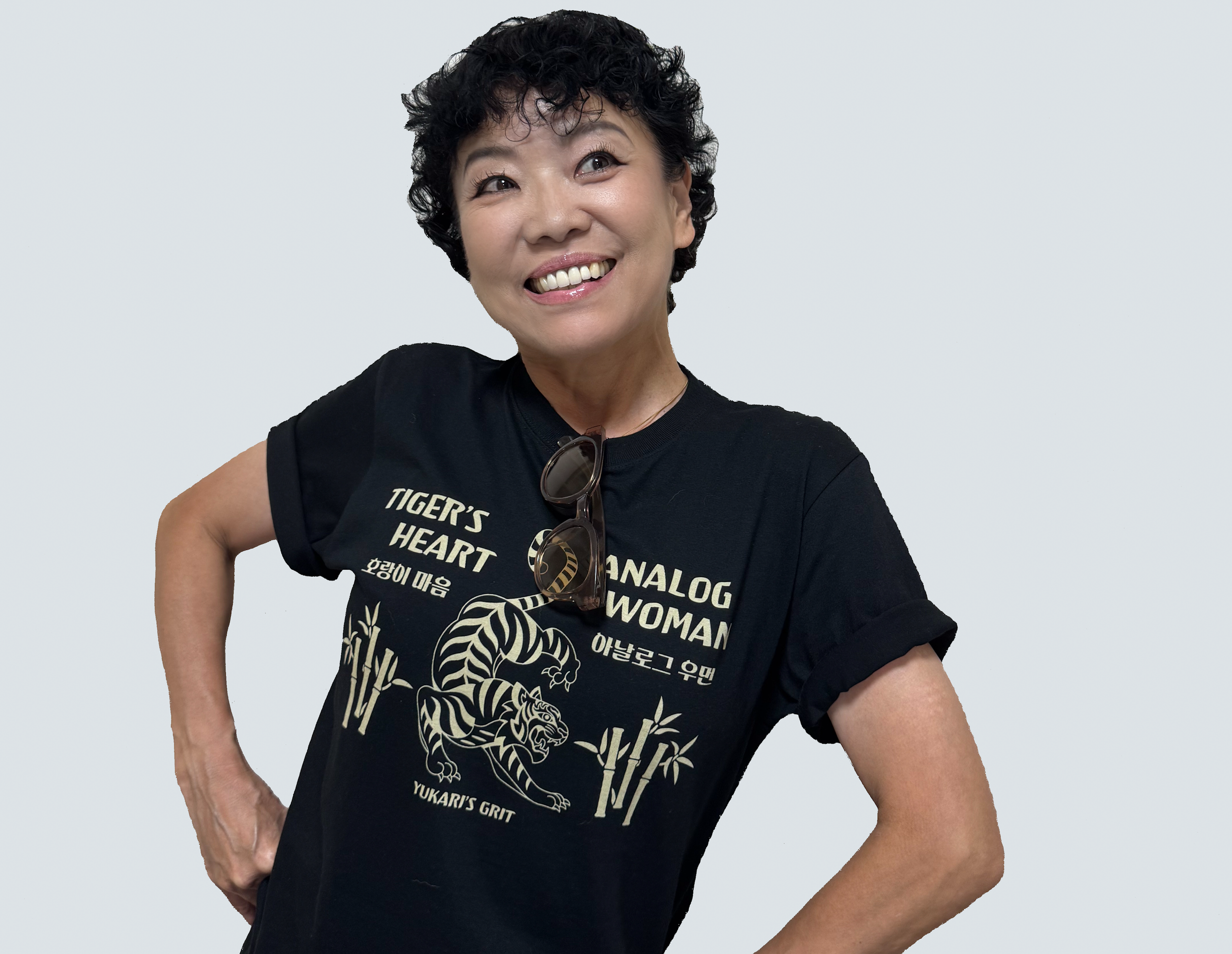 ANALOG WOMAN Tシャツ第4弾 “Tiger's Heart Tシャツ” BLACK