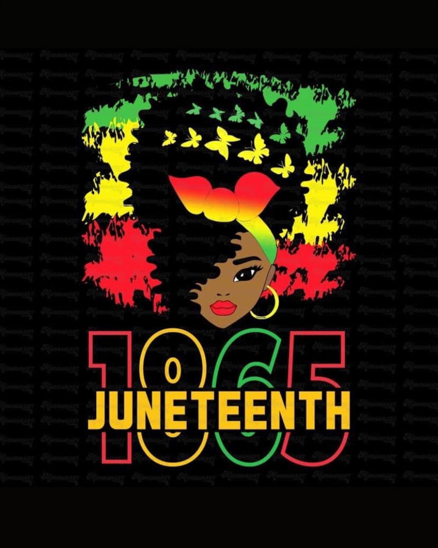 Happy father&rsquo;s day and Happy Juneteenth everyone!! ✊🏽✊🏾✊🏿