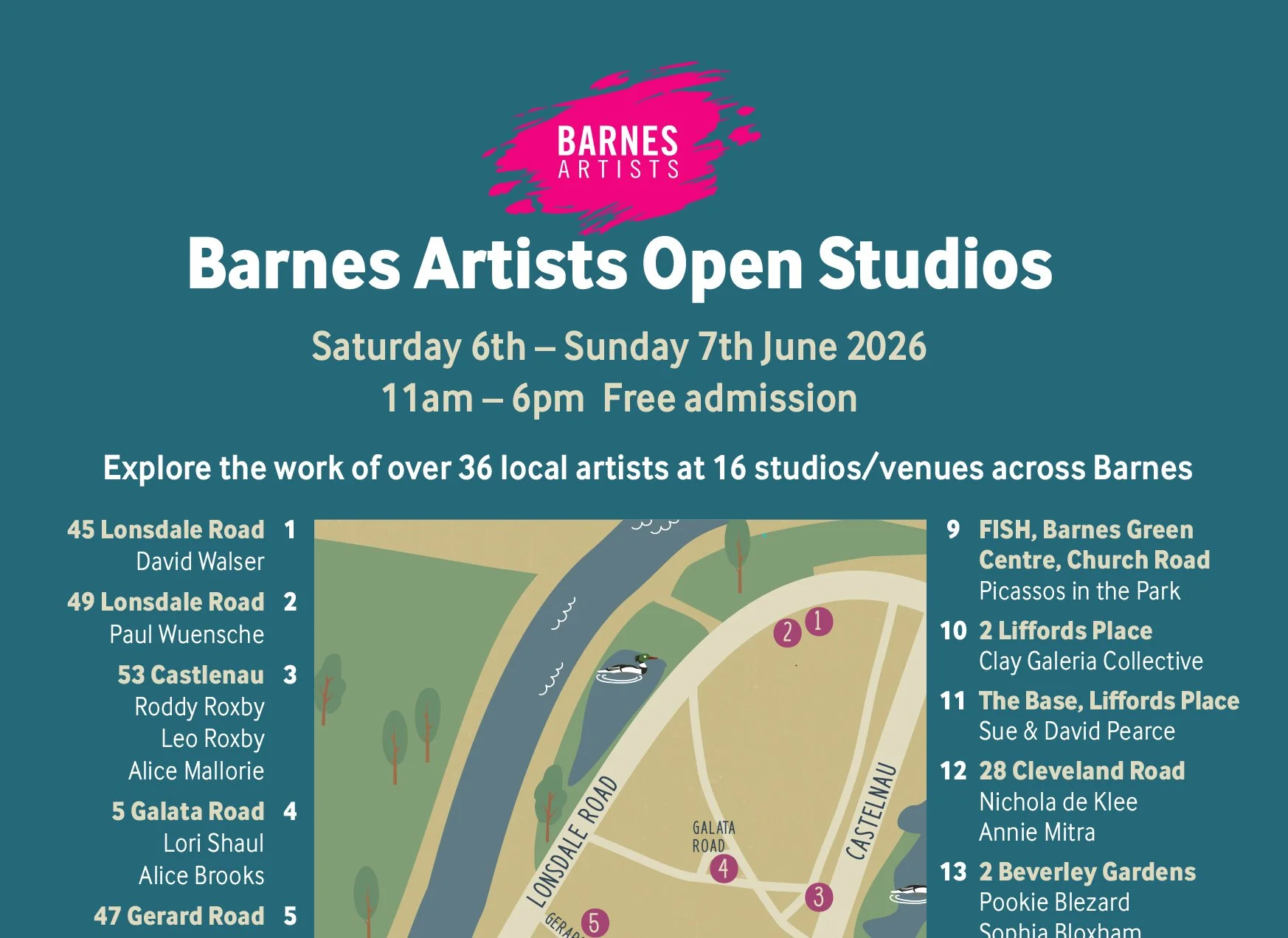 Barnes Artists Open Studio