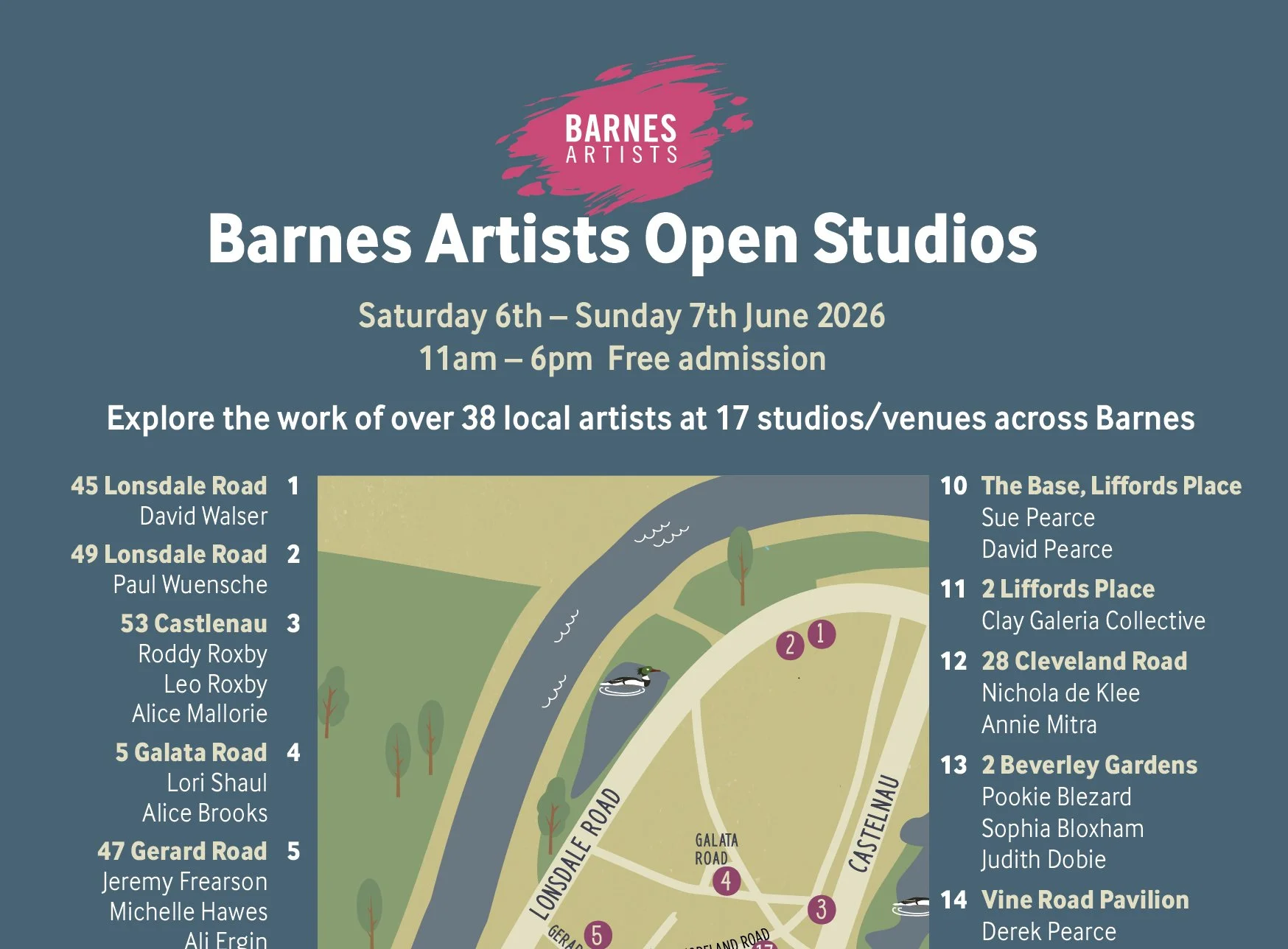 Barnes Artists Open Studio