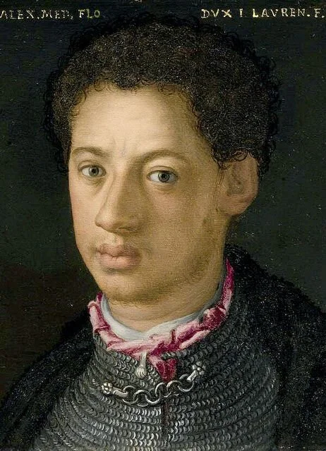 Fig.2  Alessandro il Moro (Bronzino, Uffizi)